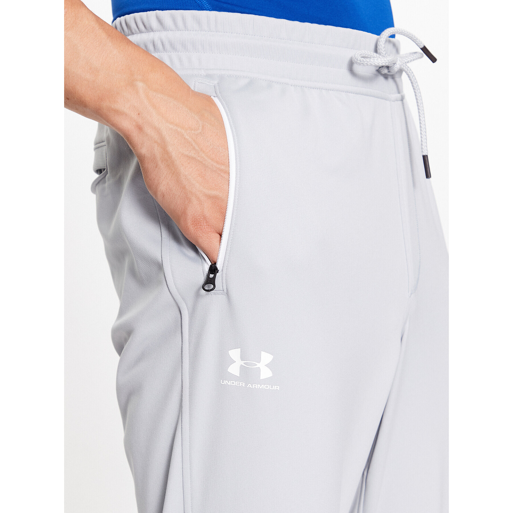 Under Armour Долнище анцуг Sportstyle Tricot Jogger 1290261 Сив Loose Fit - Pepit.bg