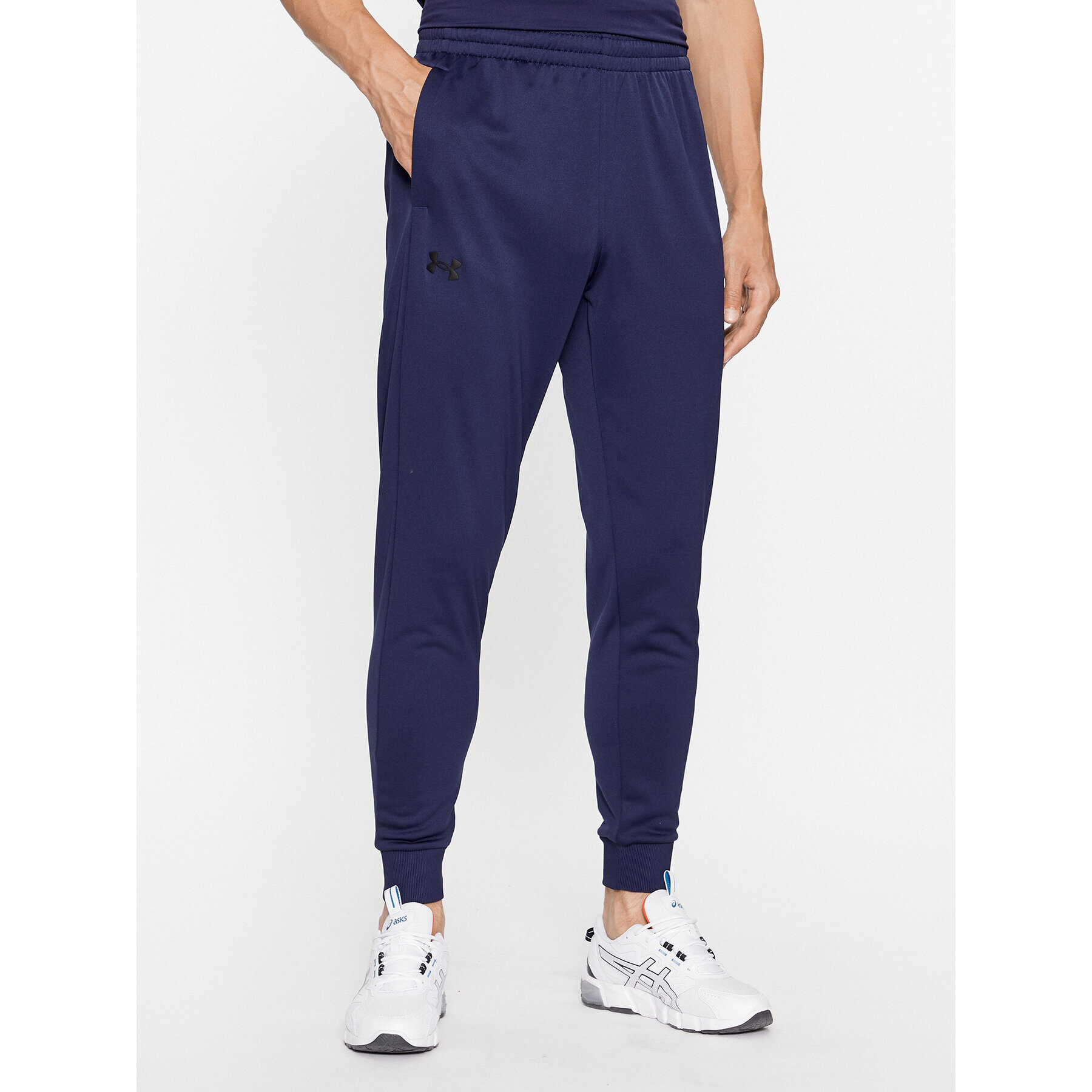 Under Armour Долнище анцуг Ua Armour Fleece Joggers 1373362 Тъмносин Loose Fit - Pepit.bg