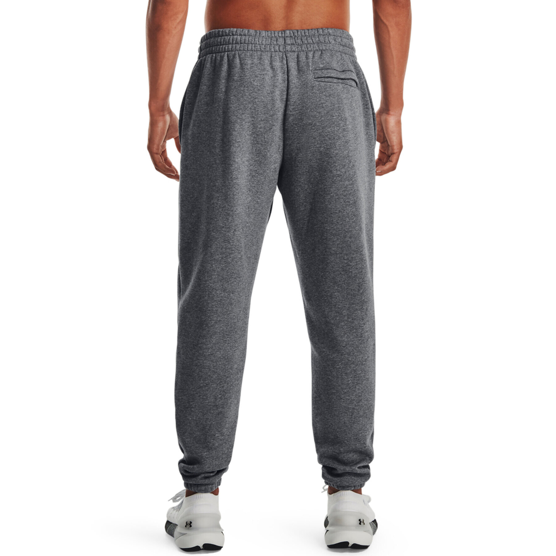 Under Armour Долнище анцуг UA Essential Fleece Jogger 1373882 Сив Regular Fit - Pepit.bg