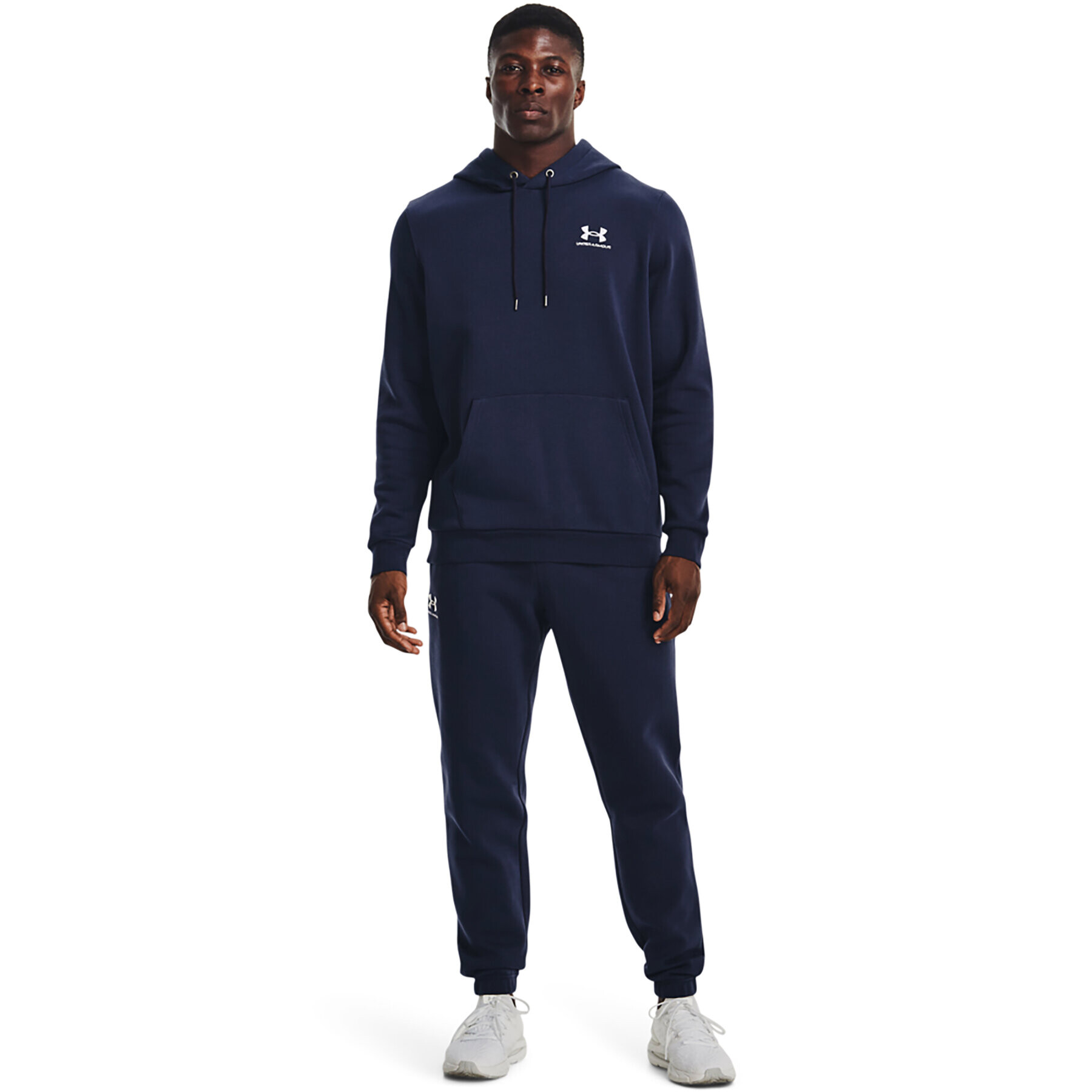 Under Armour Долнище анцуг UA Essential Fleece Jogger 1373882 Тъмносин Regular Fit - Pepit.bg