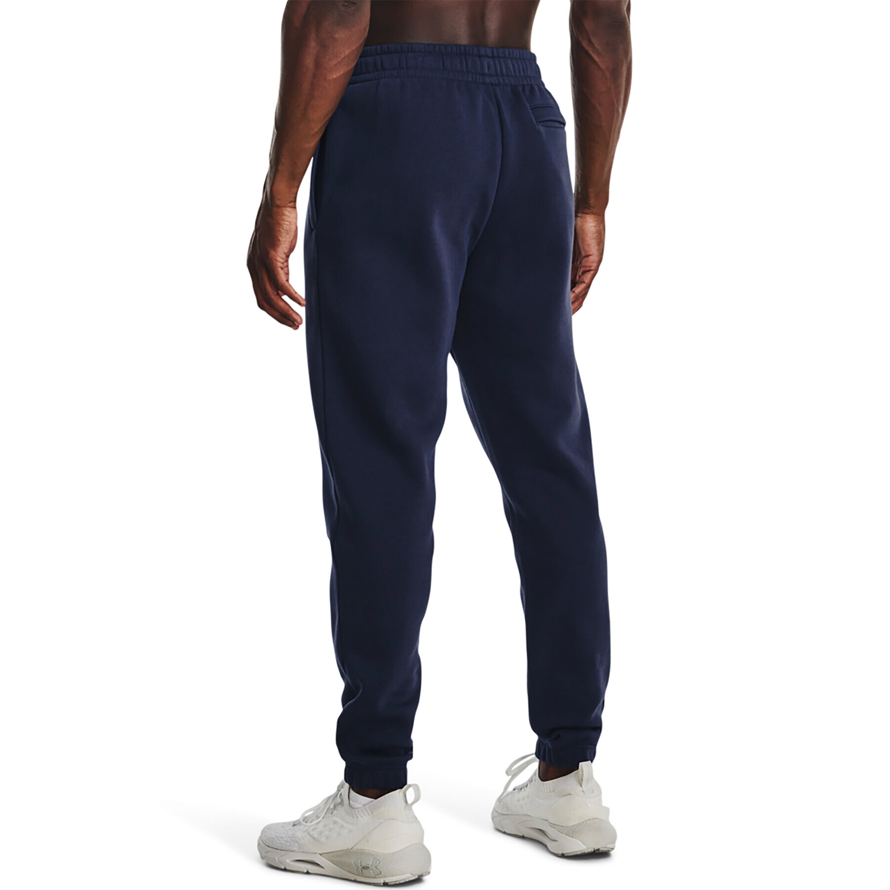 Under Armour Долнище анцуг UA Essential Fleece Jogger 1373882 Тъмносин Regular Fit - Pepit.bg