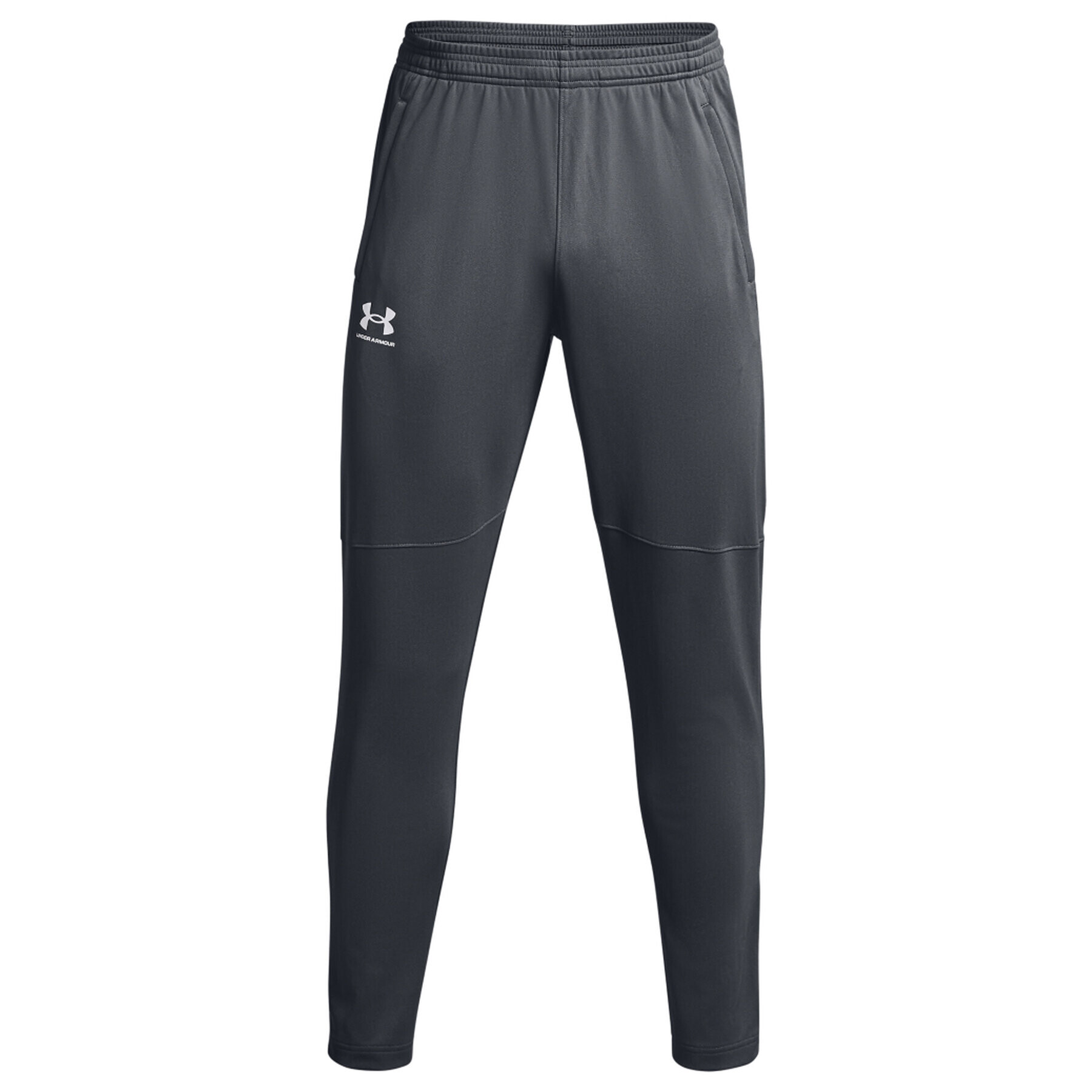 Under Armour Долнище анцуг Ua Pique Track 1366203 Сив Regular Fit - Pepit.bg