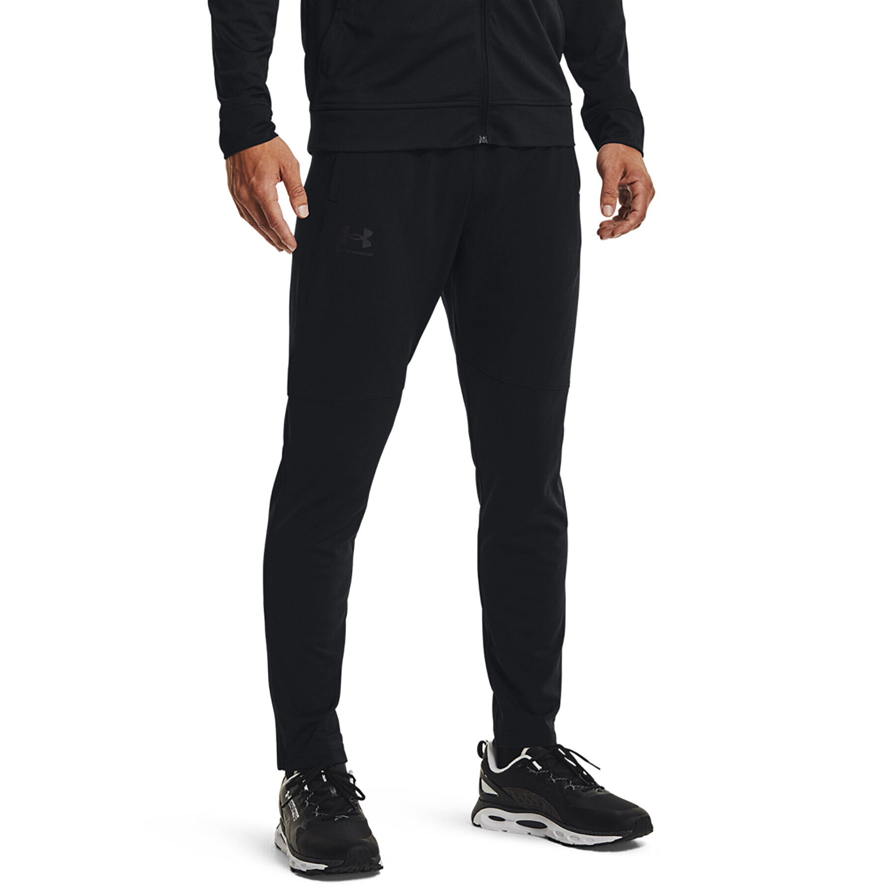 Under Armour Долнище анцуг UA PIQUE TRACK PANT 1366203 Черен Regular Fit - Pepit.bg