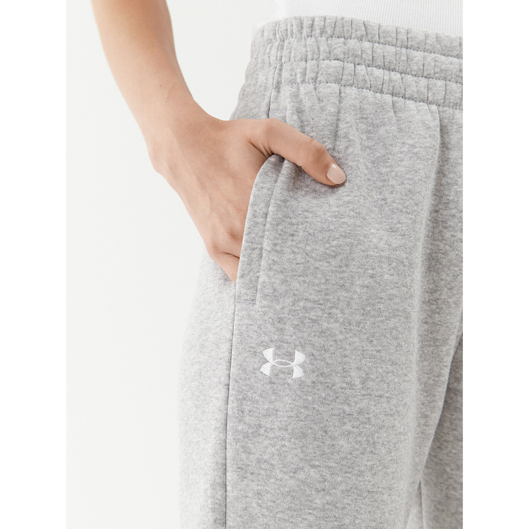 Under Armour Долнище анцуг Ua Rival Fleece Jogger 1379438 Сив Loose Fit - Pepit.bg