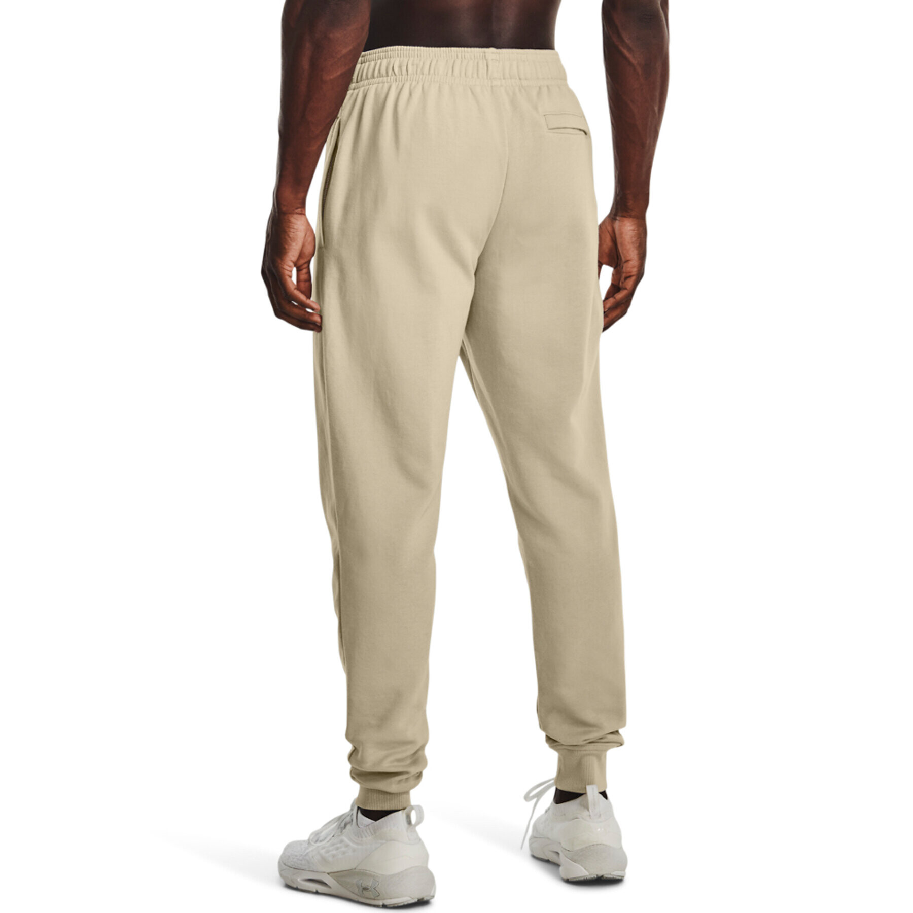 Under Armour Долнище анцуг UA RIVAL FLEECE JOGGERS 1357128 Бежов Regular Fit - Pepit.bg