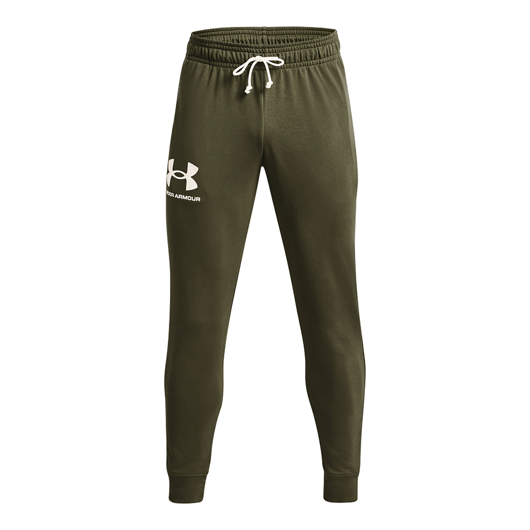 Under Armour Долнище анцуг UA Rival Terry Jogger 1361642 Каки Regular Fit - Pepit.bg