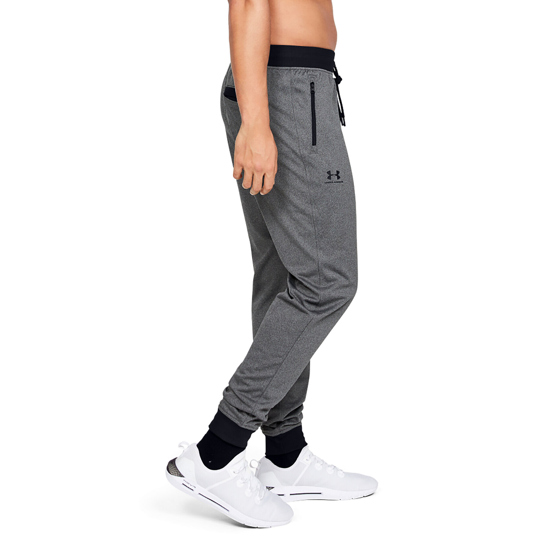 Under Armour Долнище анцуг Ua Sportstyle 1290261 Сив Relaxed Fit - Pepit.bg