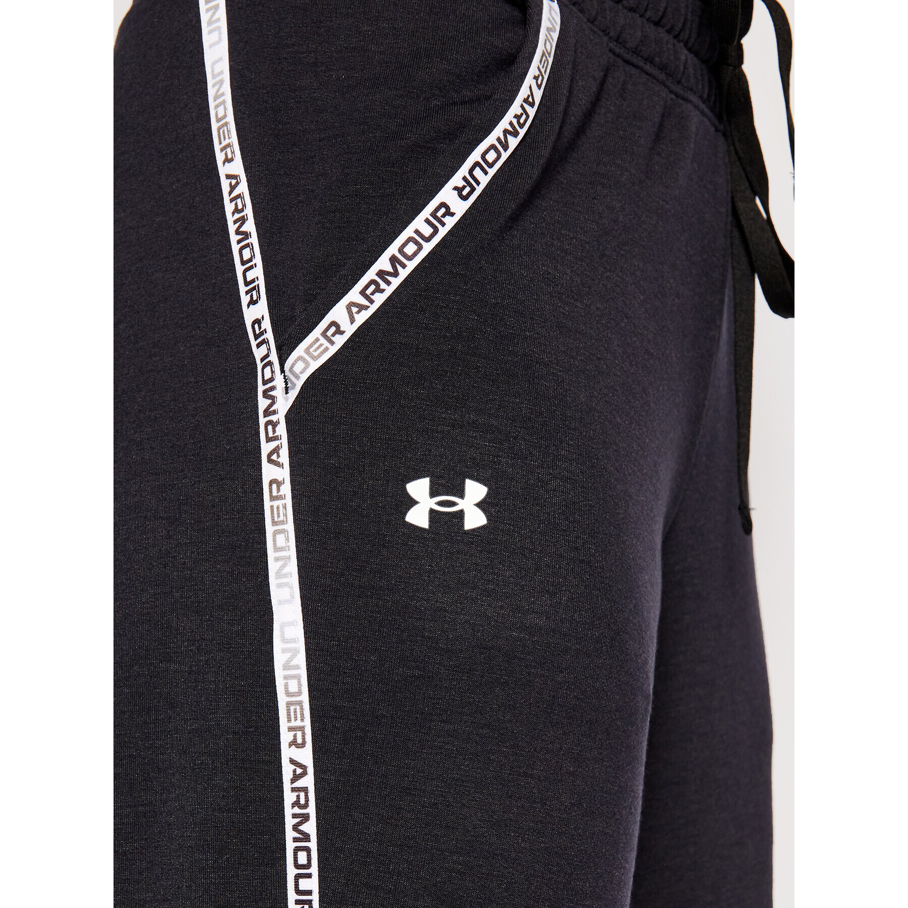 Under Armour Долнище анцуг Rival Terry Taped 1361095 Черен Loose Fit - Pepit.bg