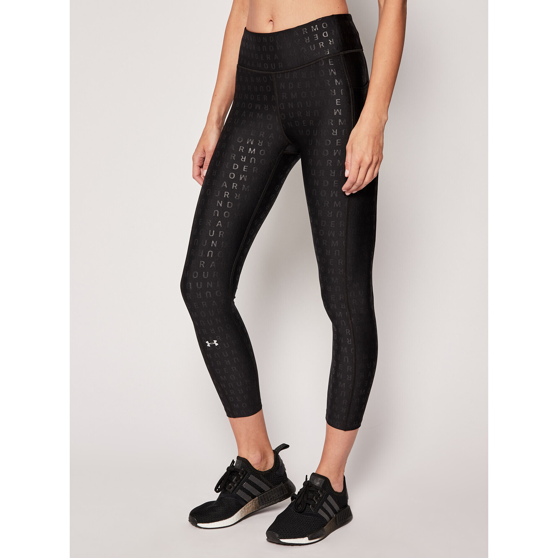 Under Armour Клин Printed Ankle 1353296 Черен Slim Fit - Pepit.bg