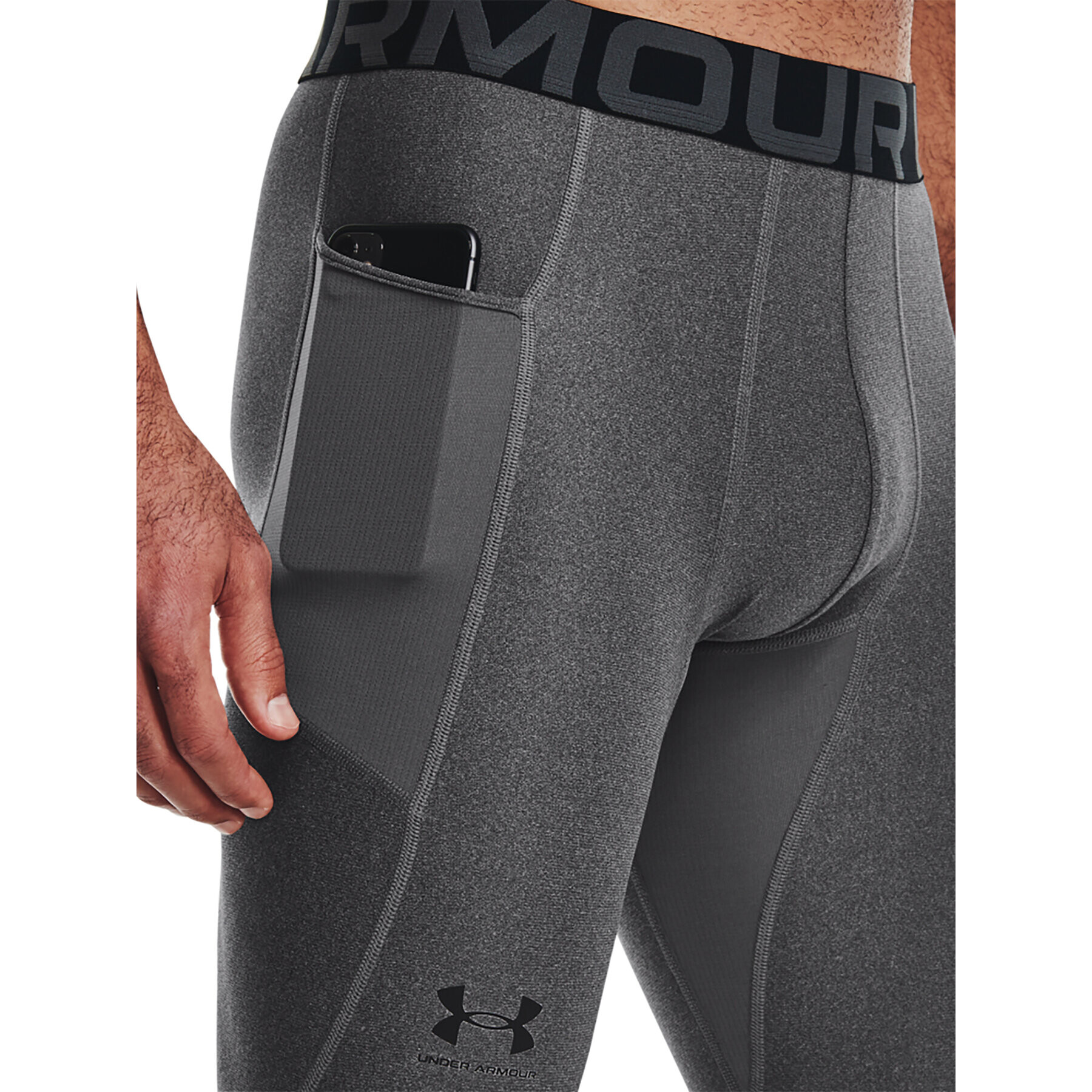 Under Armour Клин UA HG Armour Leggings 1361586 Сив Regular Fit - Pepit.bg