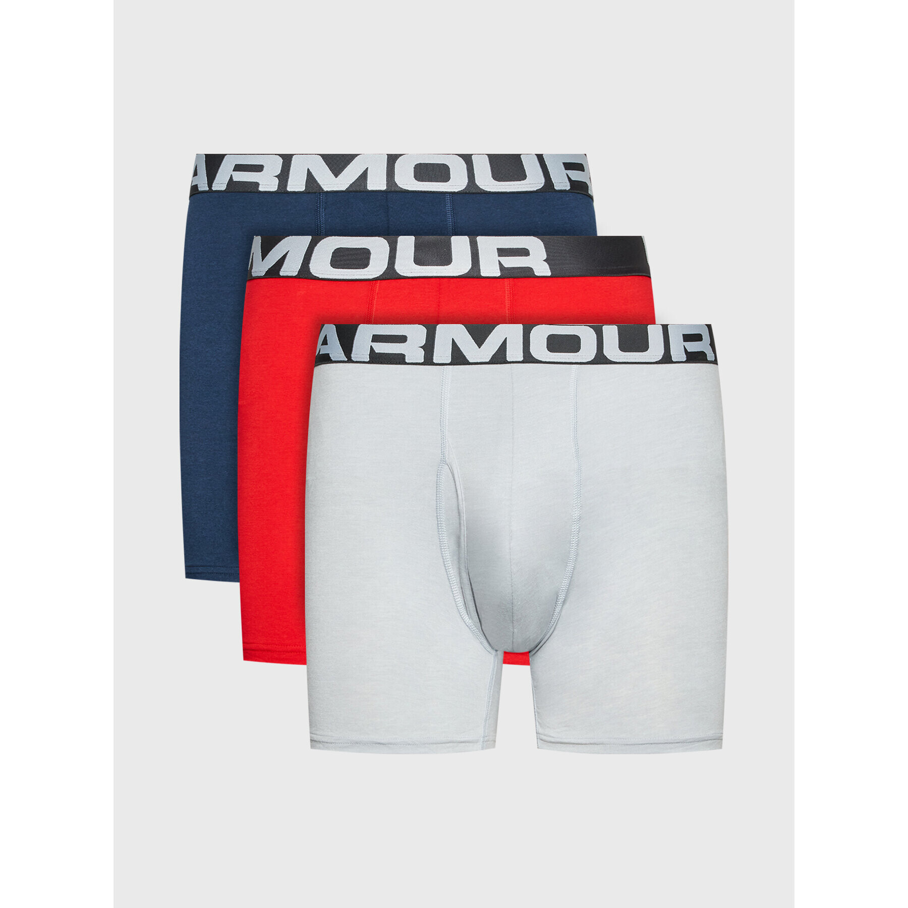 Under Armour Комплект 3 чифта боксерки Charged Cotton® Boxerjock 1363617600 Цветен - Pepit.bg