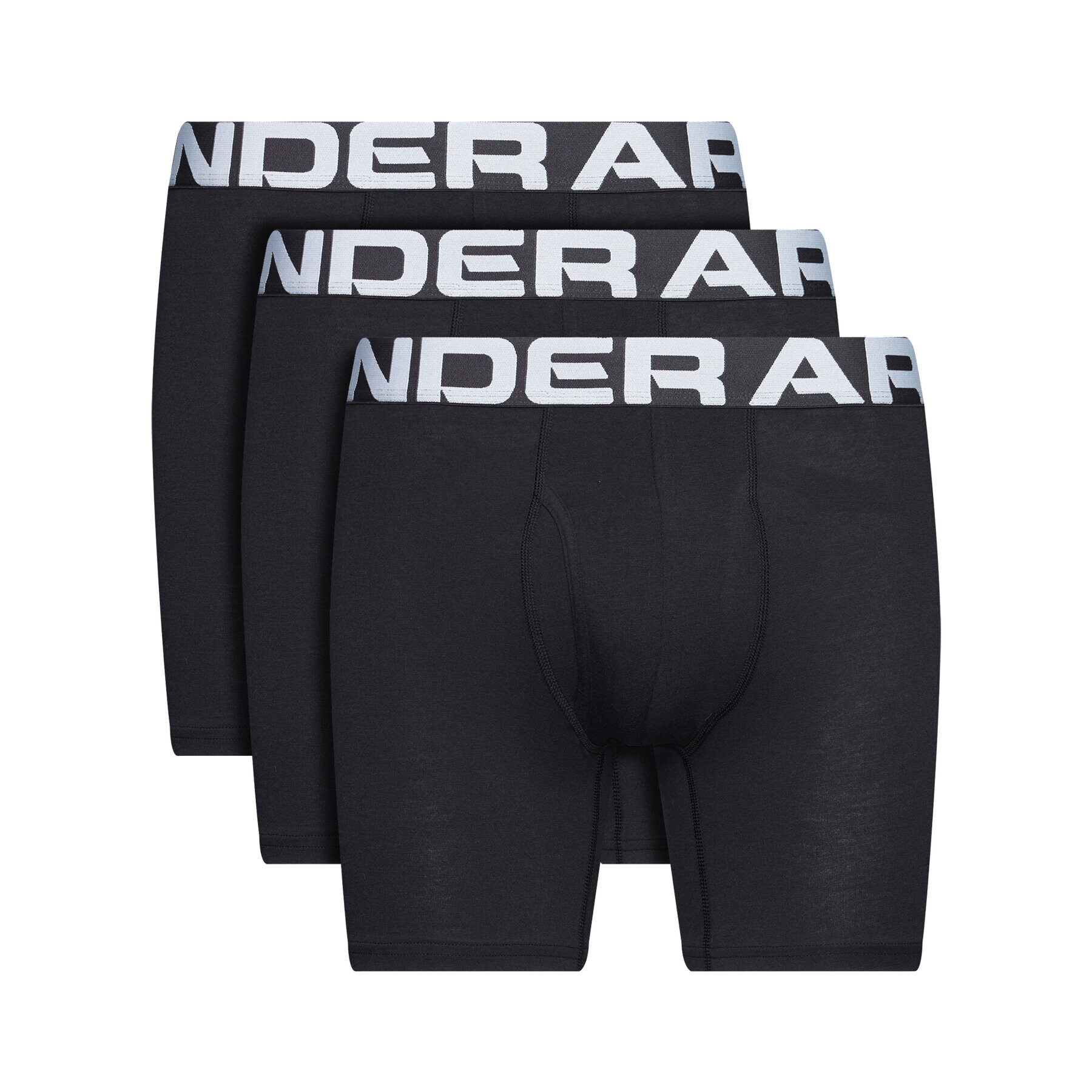 Under Armour Комплект 3 чифта боксерки Ua Charged Cotton Boxerjock 1363617 Черен - Pepit.bg