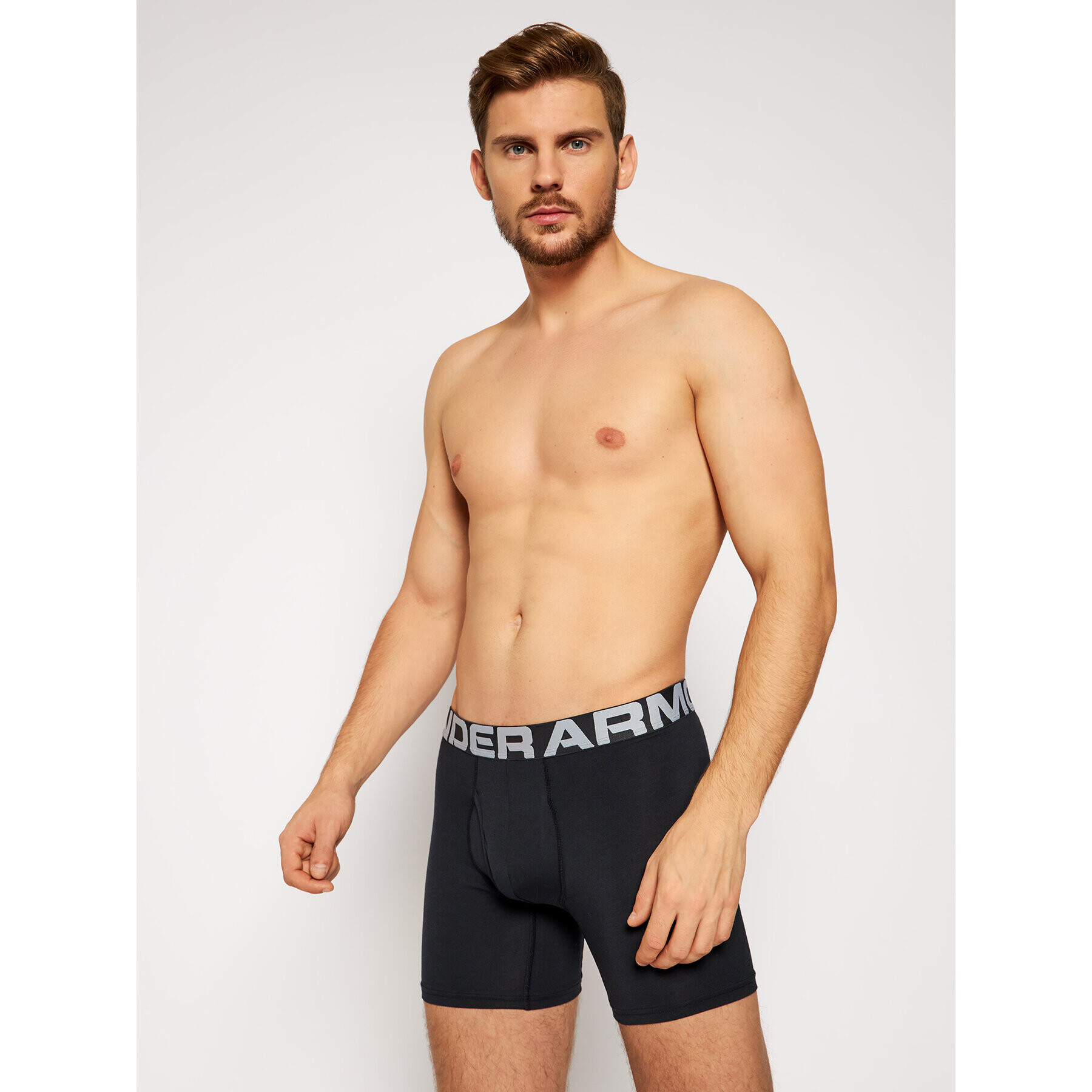 Under Armour Комплект 3 чифта боксерки Ua Charged Cotton Boxerjock 1363617 Черен - Pepit.bg