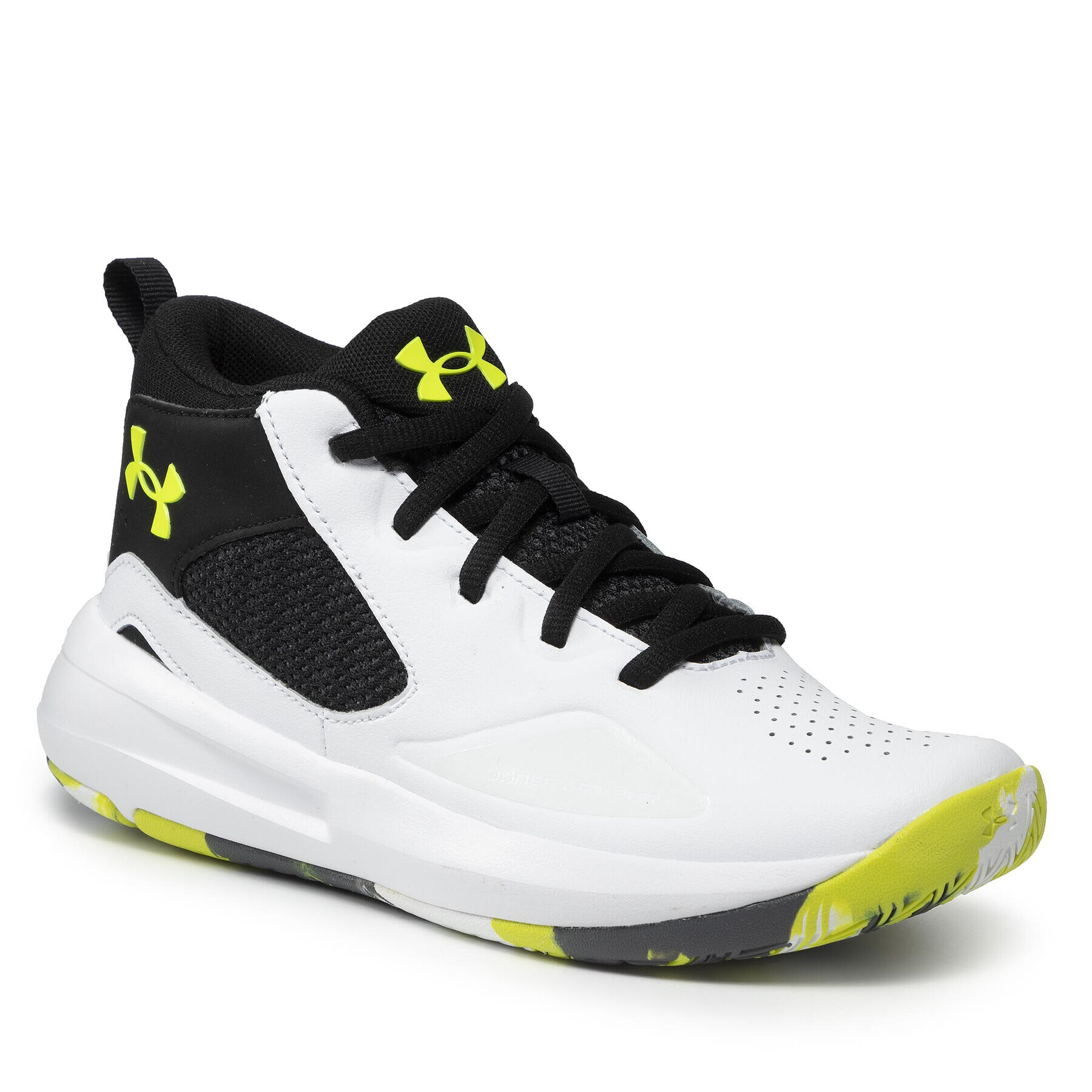 Under Armour Обувки GS Lockdown 5 3023533-102 Бял - Pepit.bg