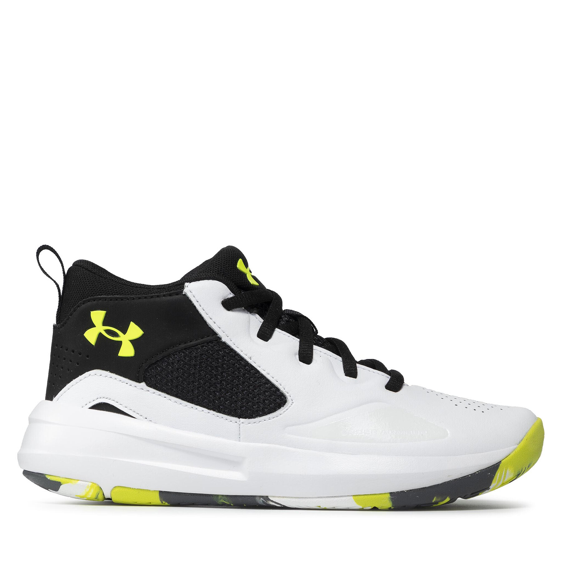 Under Armour Обувки GS Lockdown 5 3023533-102 Бял - Pepit.bg