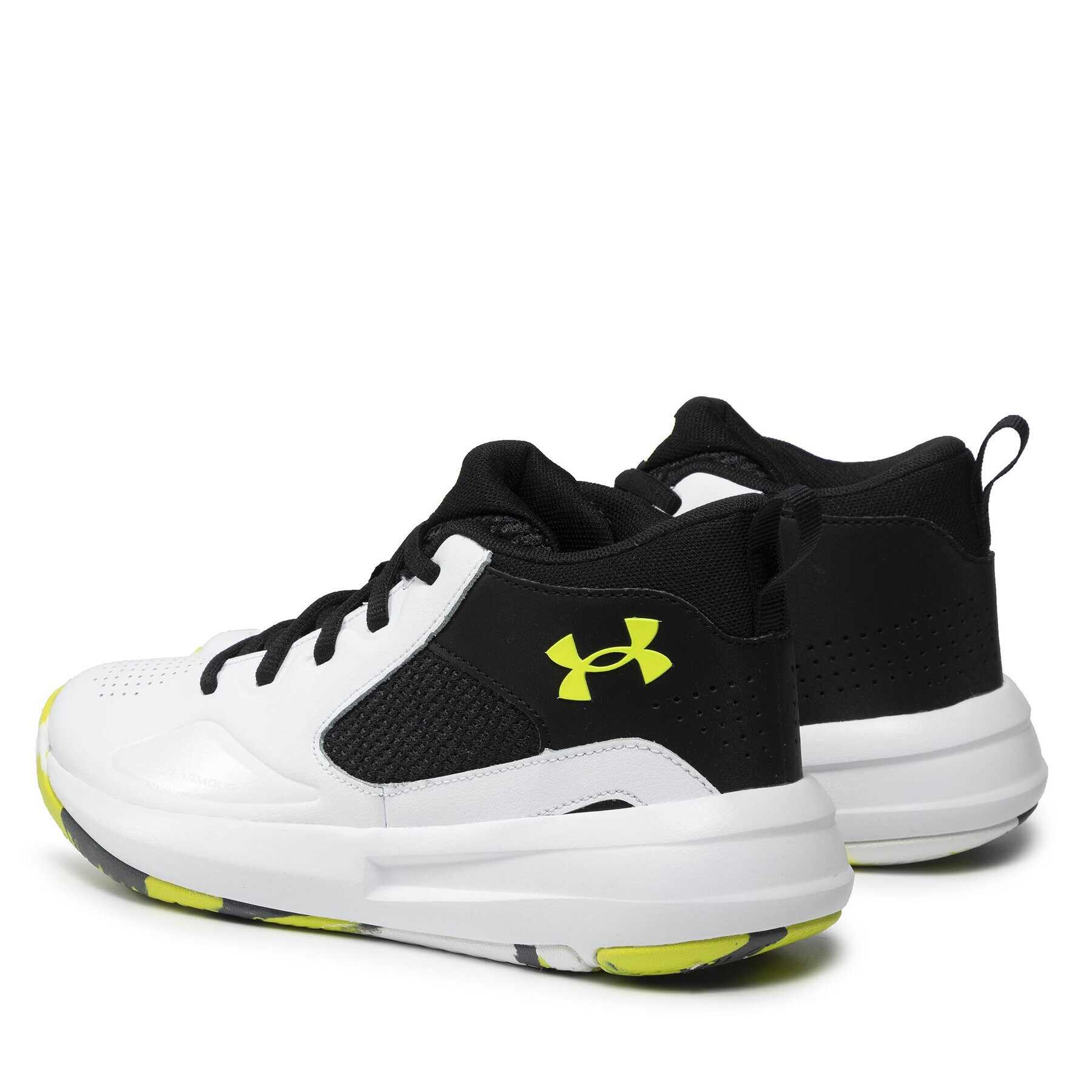 Under Armour Обувки GS Lockdown 5 3023533-102 Бял - Pepit.bg