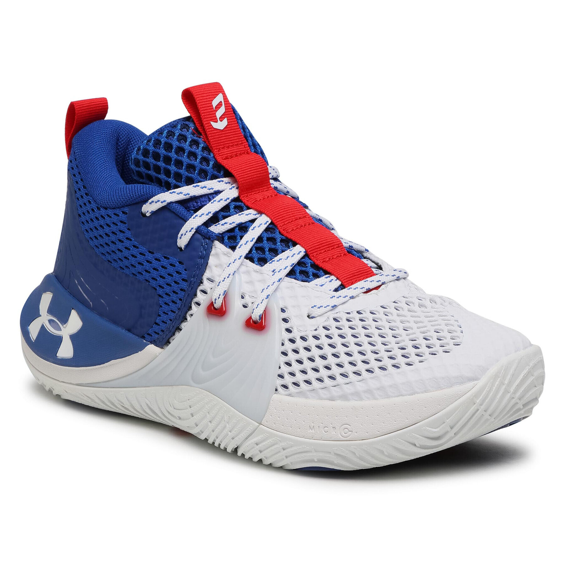 Under Armour Обувки Ua Embiid 1 3023086-107 Бял - Pepit.bg
