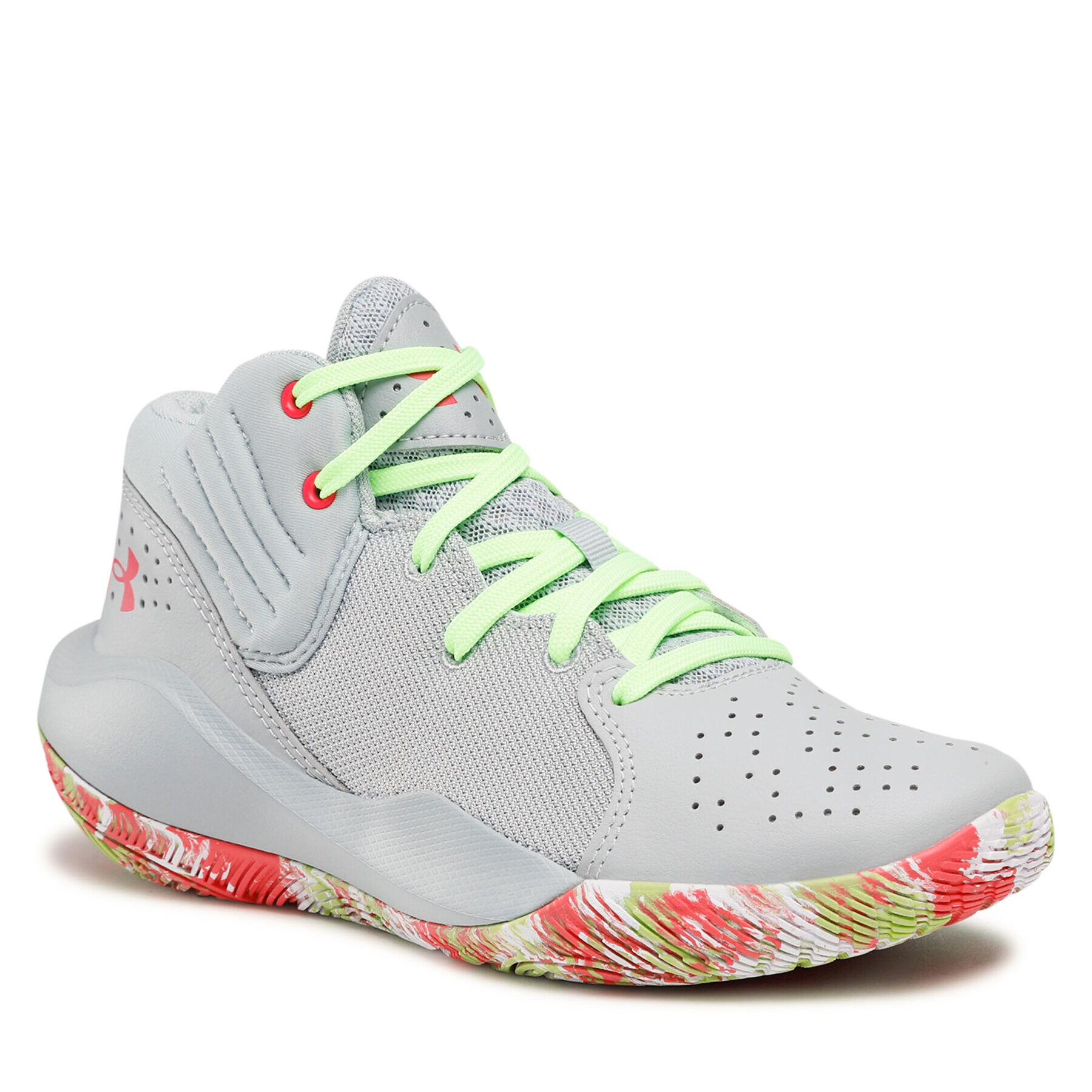 Under Armour Обувки Ua Gs Jet '21 3024794-106 Сив - Pepit.bg