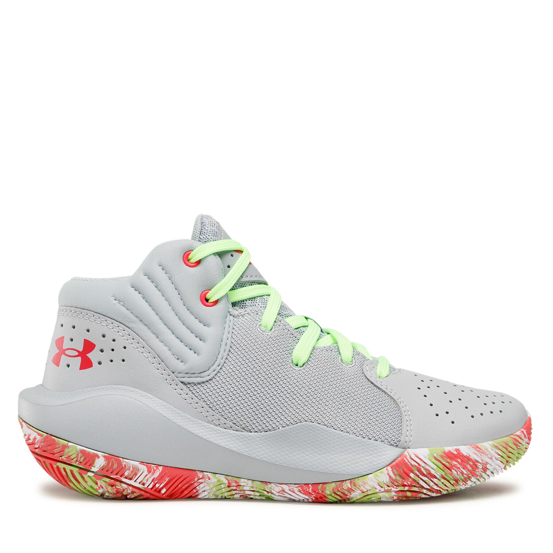 Under Armour Обувки Ua Gs Jet '21 3024794-106 Сив - Pepit.bg