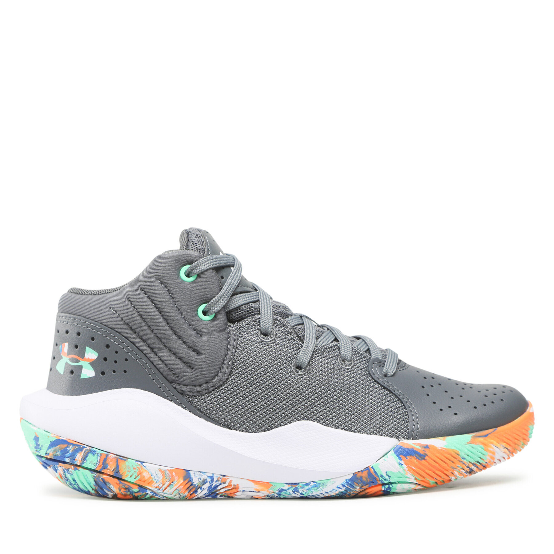 Under Armour Обувки Ua Gs Jet '21 3024794-111 Сив - Pepit.bg