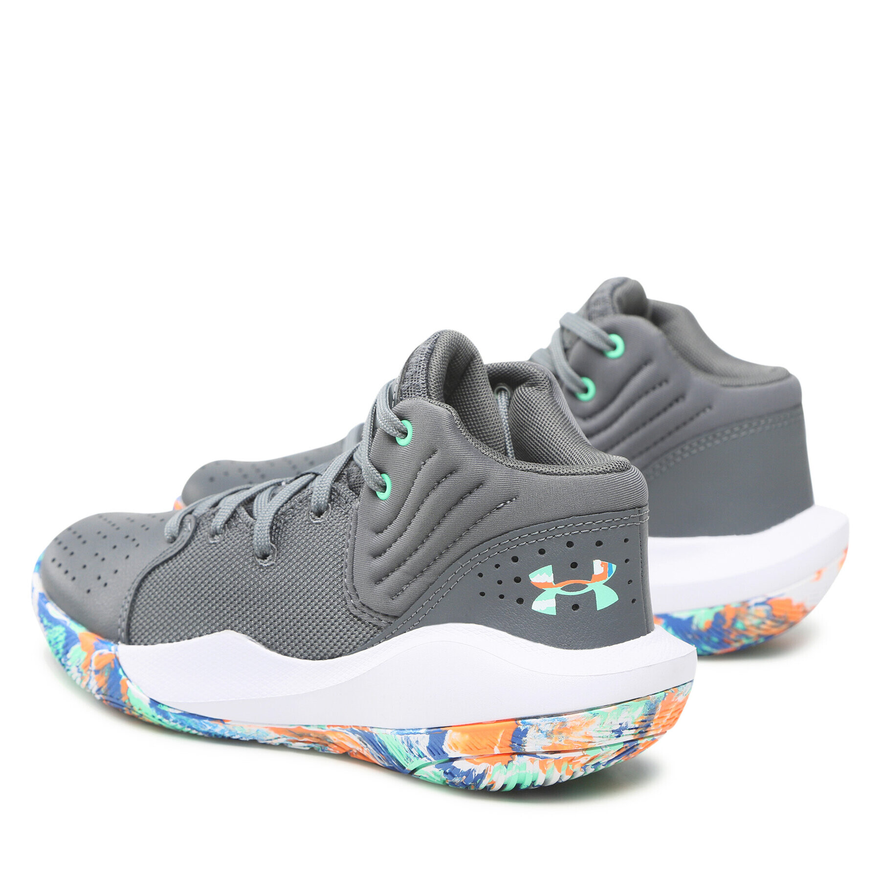 Under Armour Обувки Ua Gs Jet '21 3024794-111 Сив - Pepit.bg