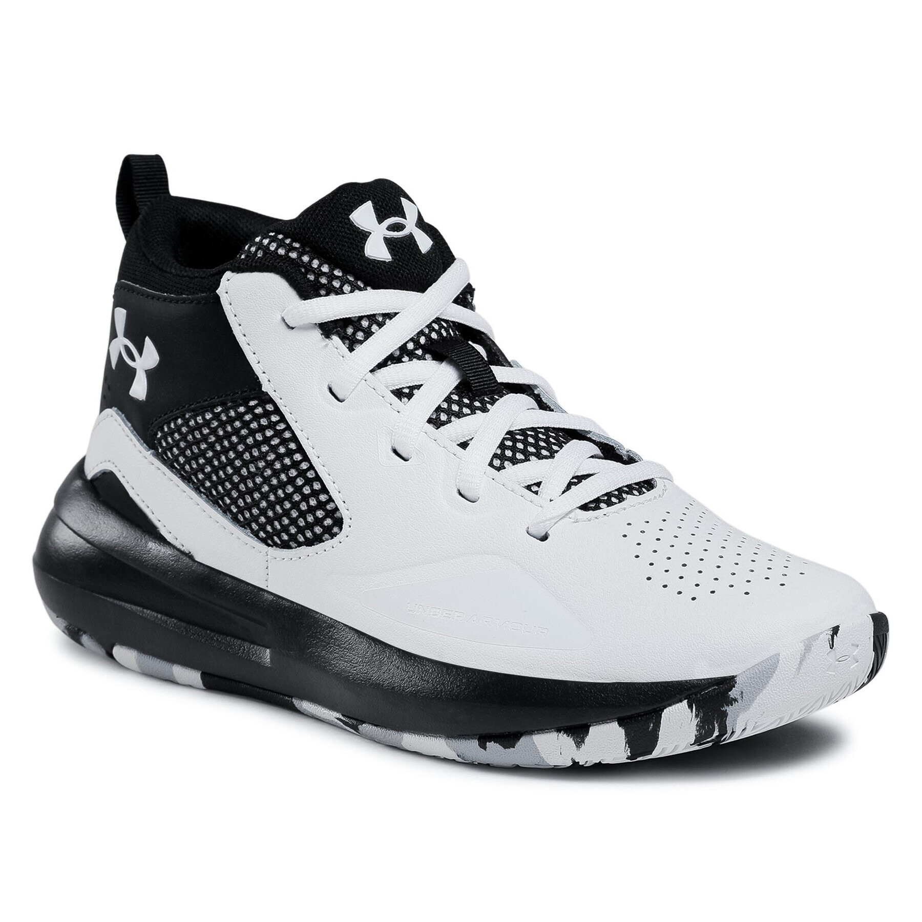 Under Armour Обувки Ua Gs Lockdown 5 3023533-100 Бял - Pepit.bg
