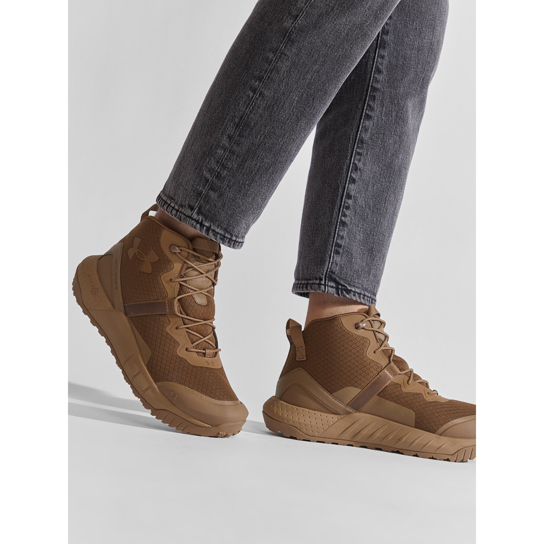 Under Armour Туристически Ua Micro G Valsetz Mid 3023741-200 Кафяв - Pepit.bg
