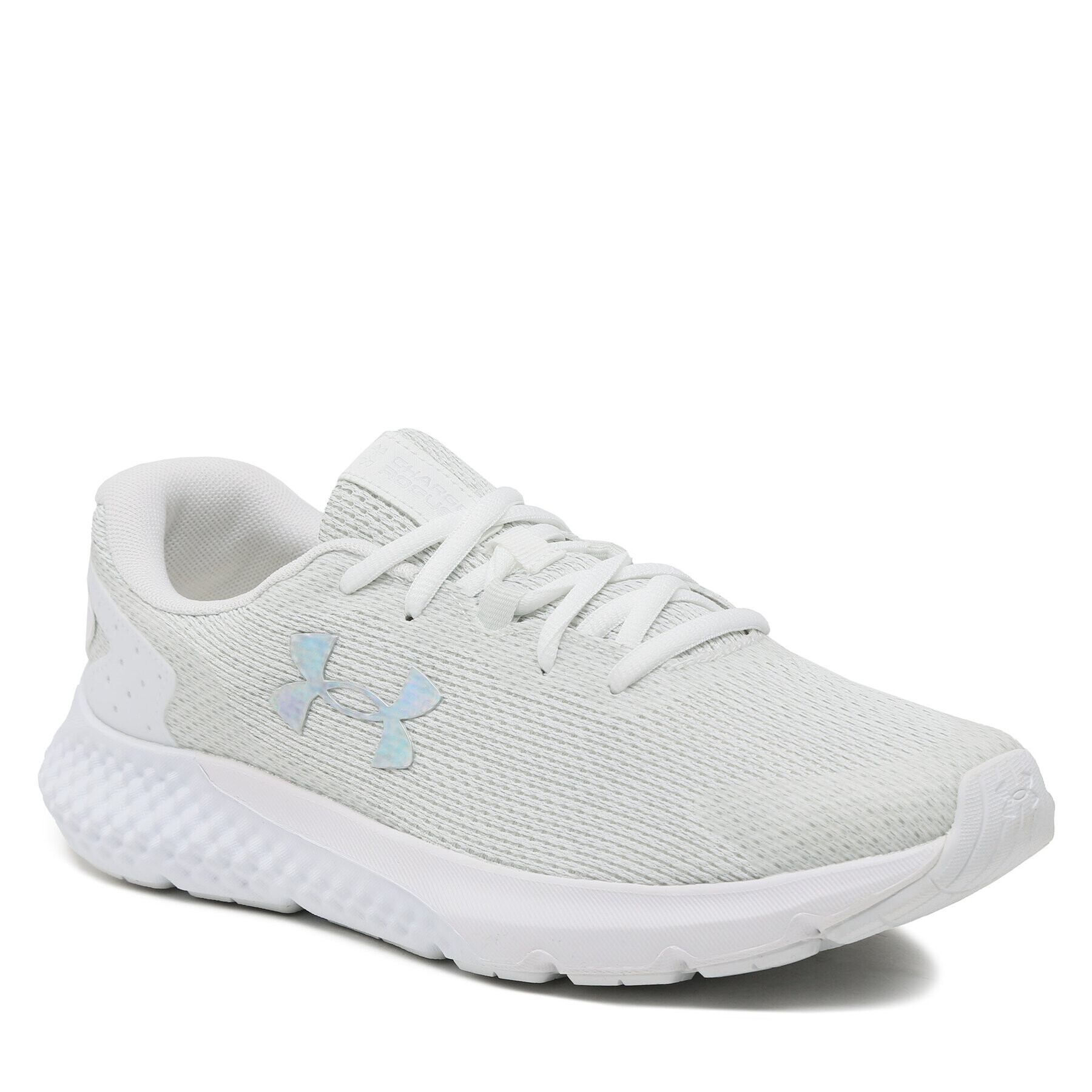 Under Armour Обувки Ua W Charged Rogue 3 Knit 3026147-102 Бял - Pepit.bg