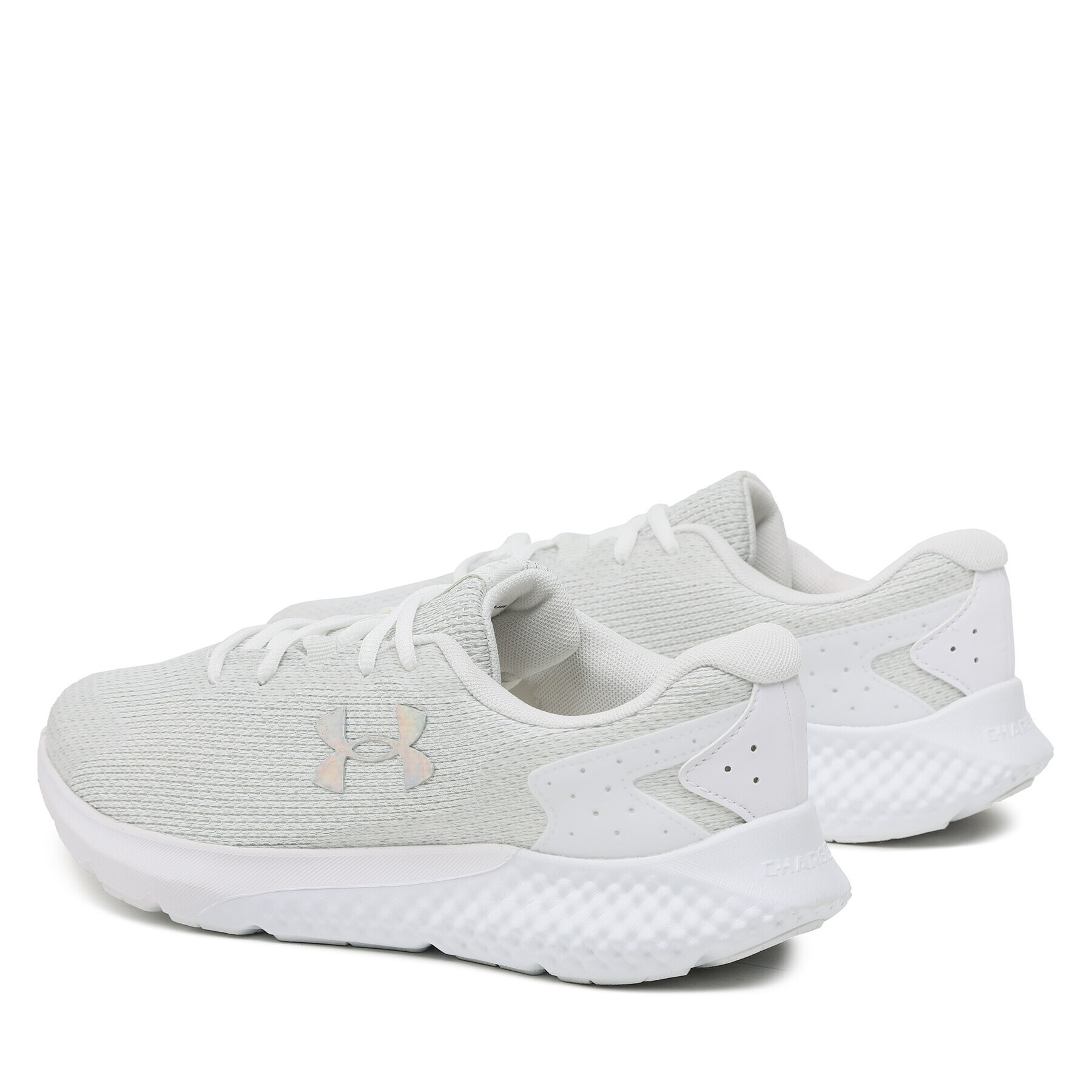 Under Armour Обувки Ua W Charged Rogue 3 Knit 3026147-102 Бял - Pepit.bg