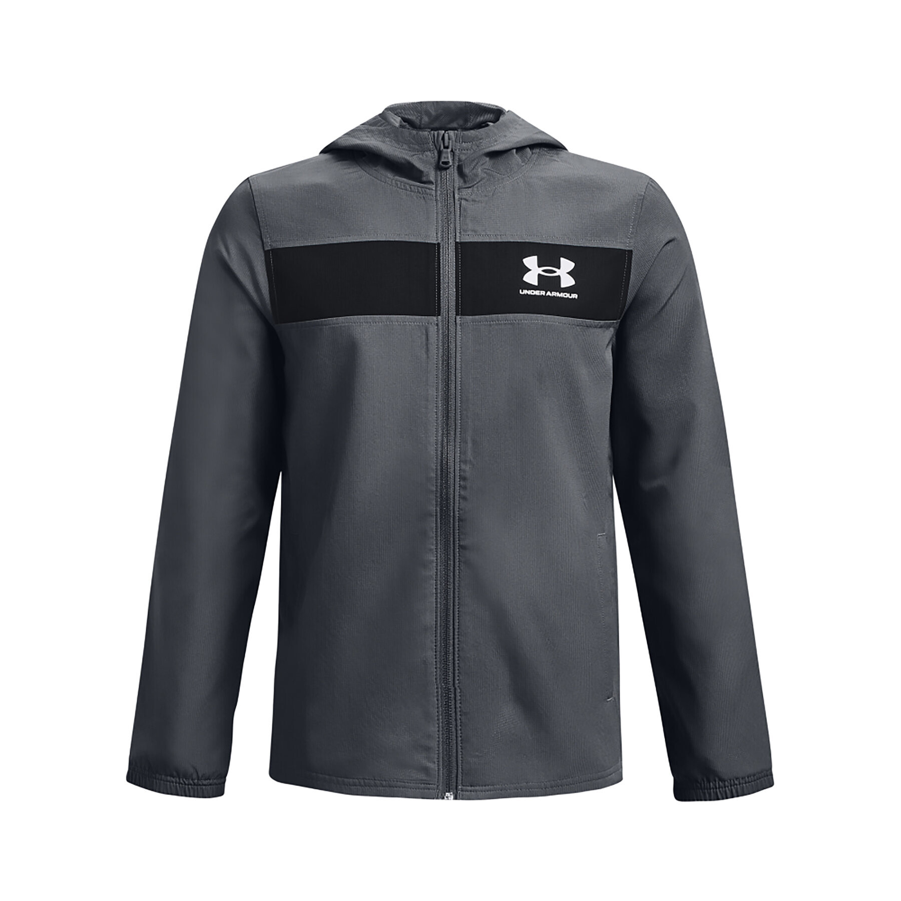 Under Armour Преходно яке UA SPORTSTYLE WINDBREAKER 1370183 Сив Regular Fit - Pepit.bg