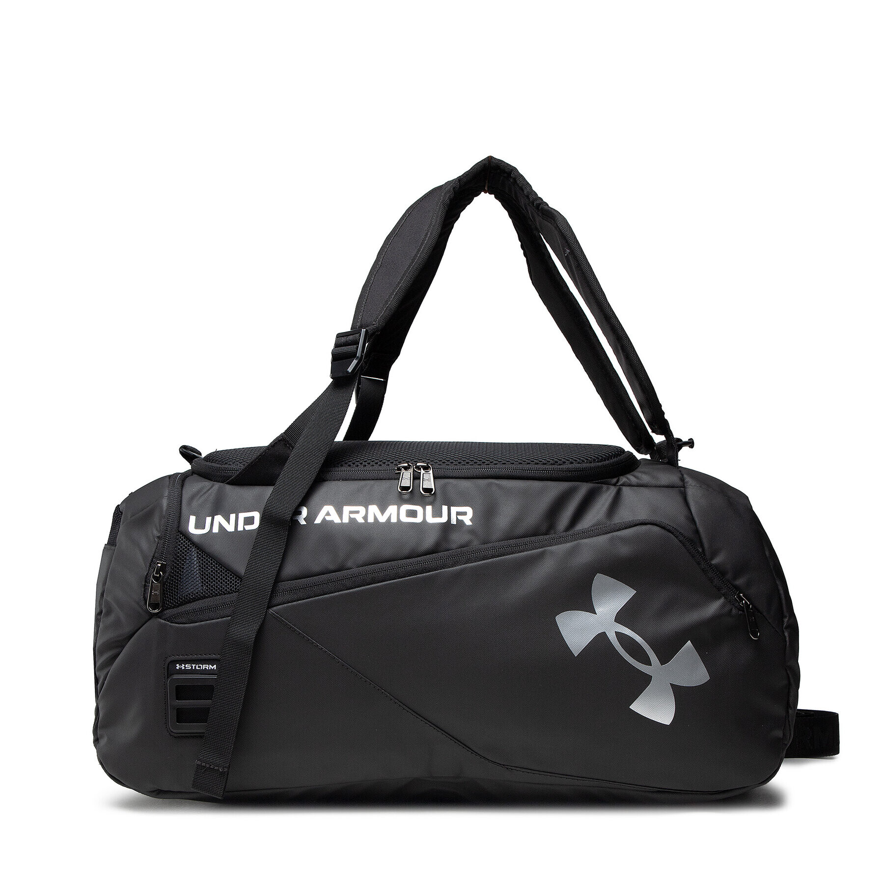 Under Armour Раница UA Contain Duo Sm Duffle 1361225-001 Черен - Pepit.bg