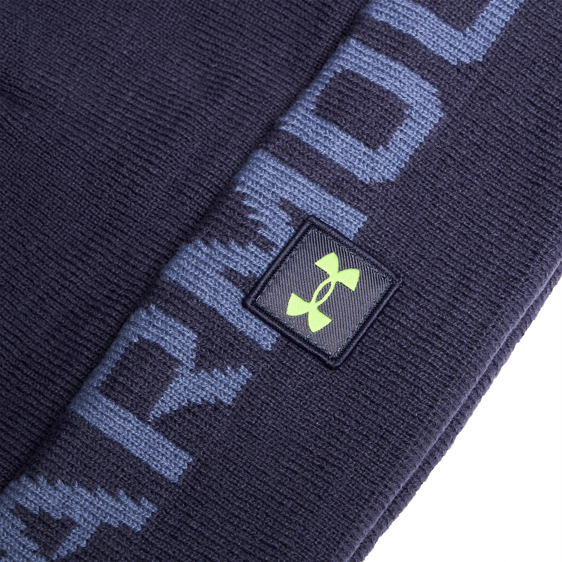 Under Armour Шапка Halftime Fleece Pom 1373093 Син - Pepit.bg