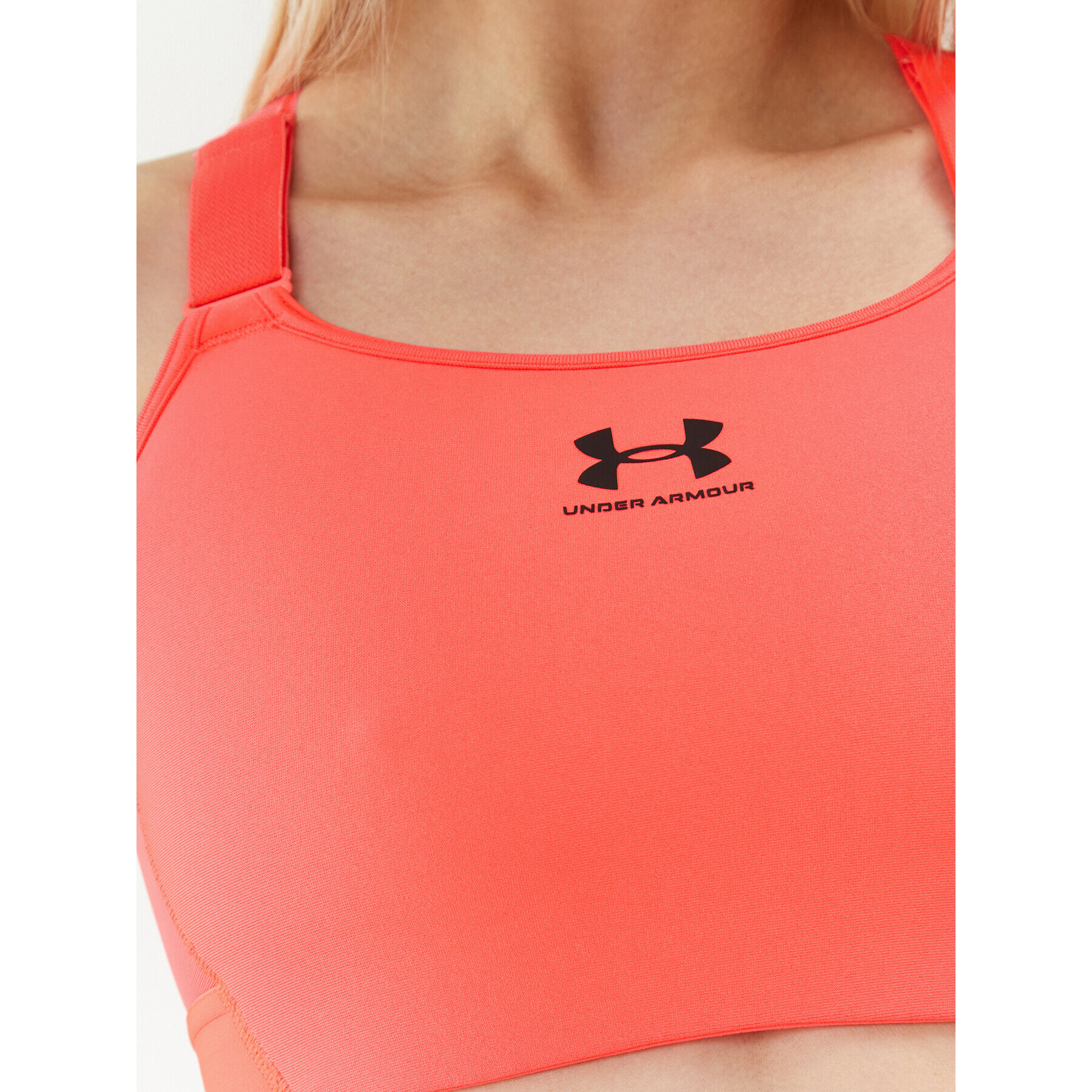 Under Armour Спортен сутиен Ua Hg Armour High 1379195 Червен Compression Fit - Pepit.bg