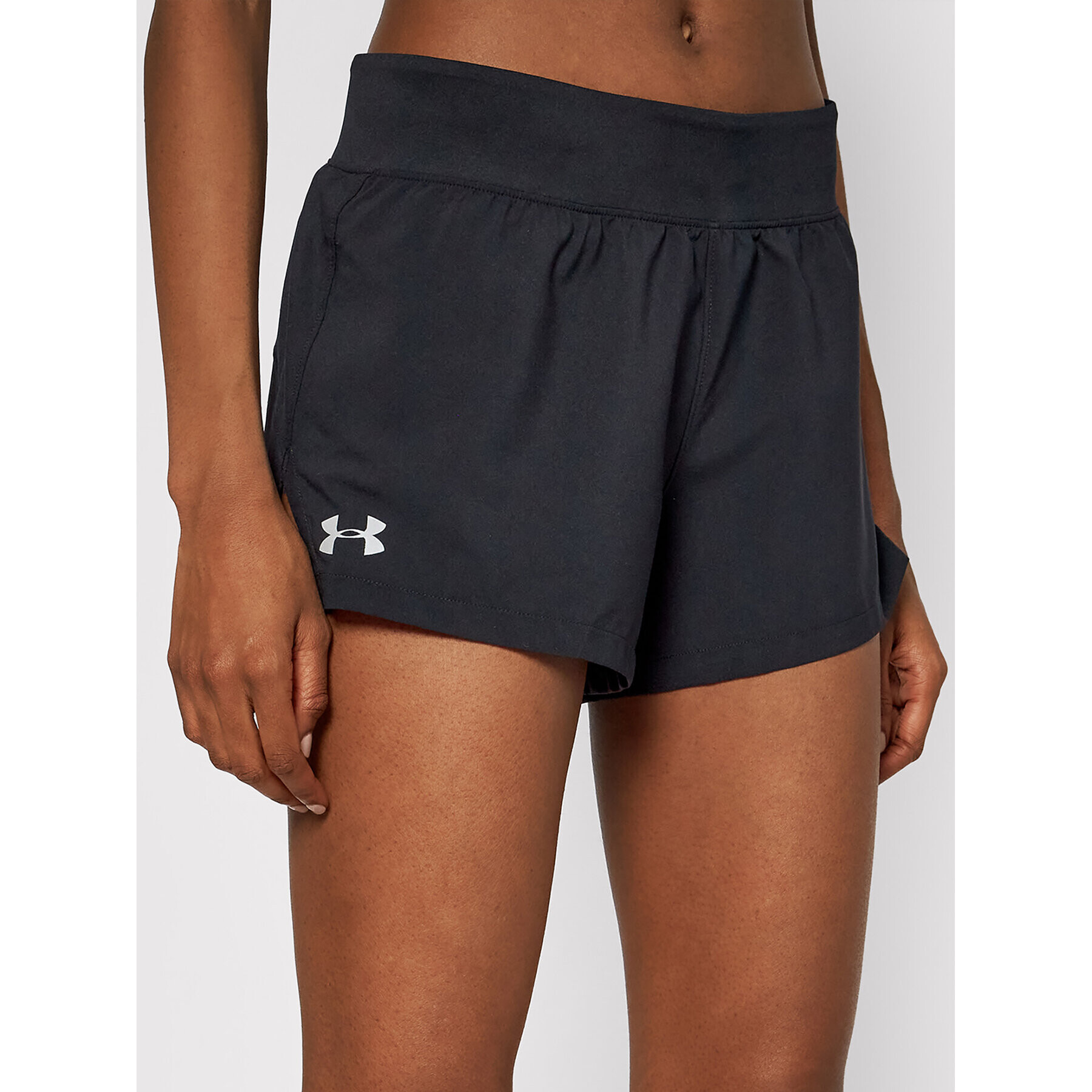 Under Armour Спортни шорти Go All Day 1342837 Черен Fitted Fit - Pepit.bg