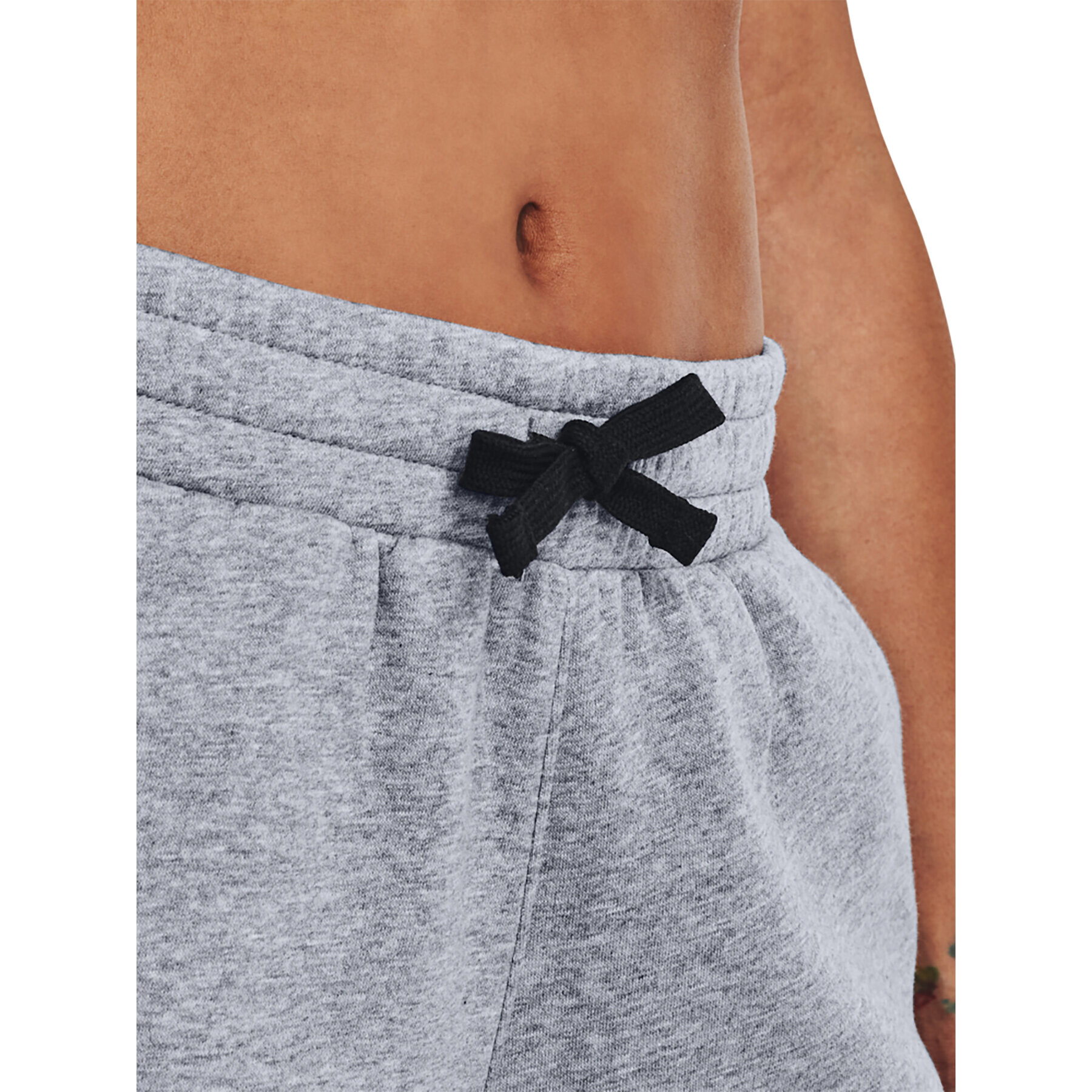 Under Armour Спортни шорти Rival Fleece Short 1376257 Сив Regular Fit - Pepit.bg