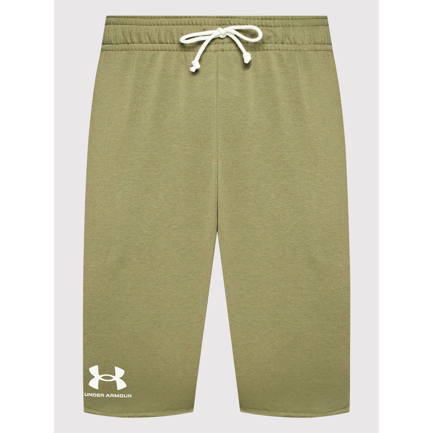 Under Armour Спортни шорти Rival Terry 1361631 Зелен Regular Fit - Pepit.bg