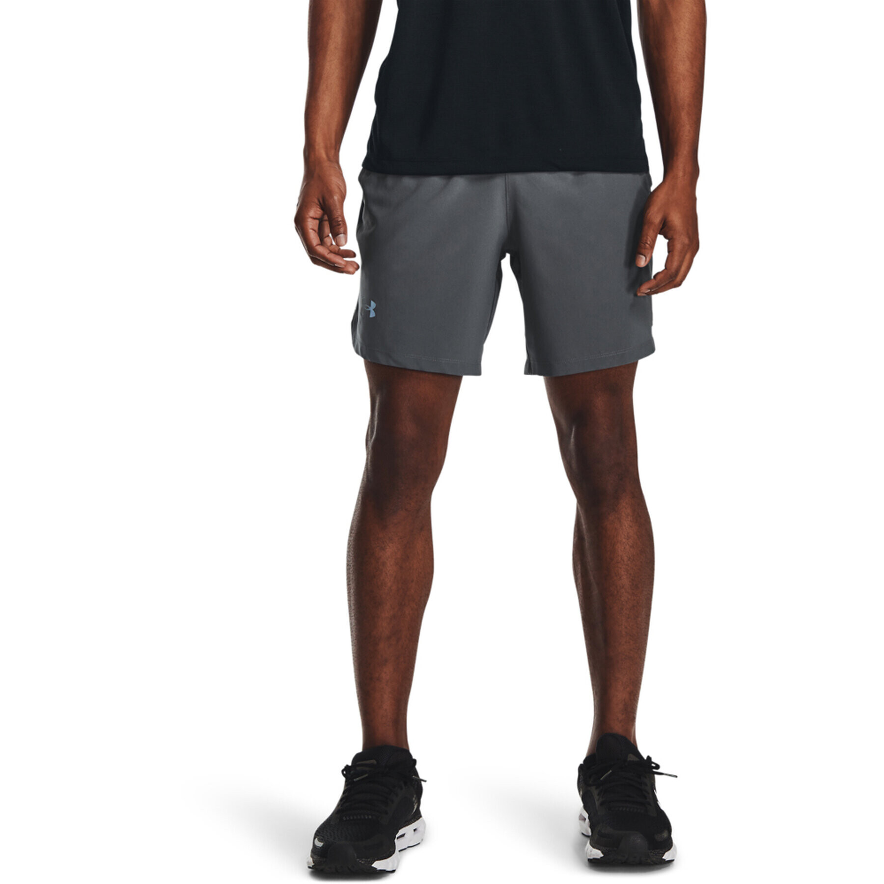 Under Armour Спортни шорти Ua Launch Run 7'' 1361493 Сив Regular Fit - Pepit.bg