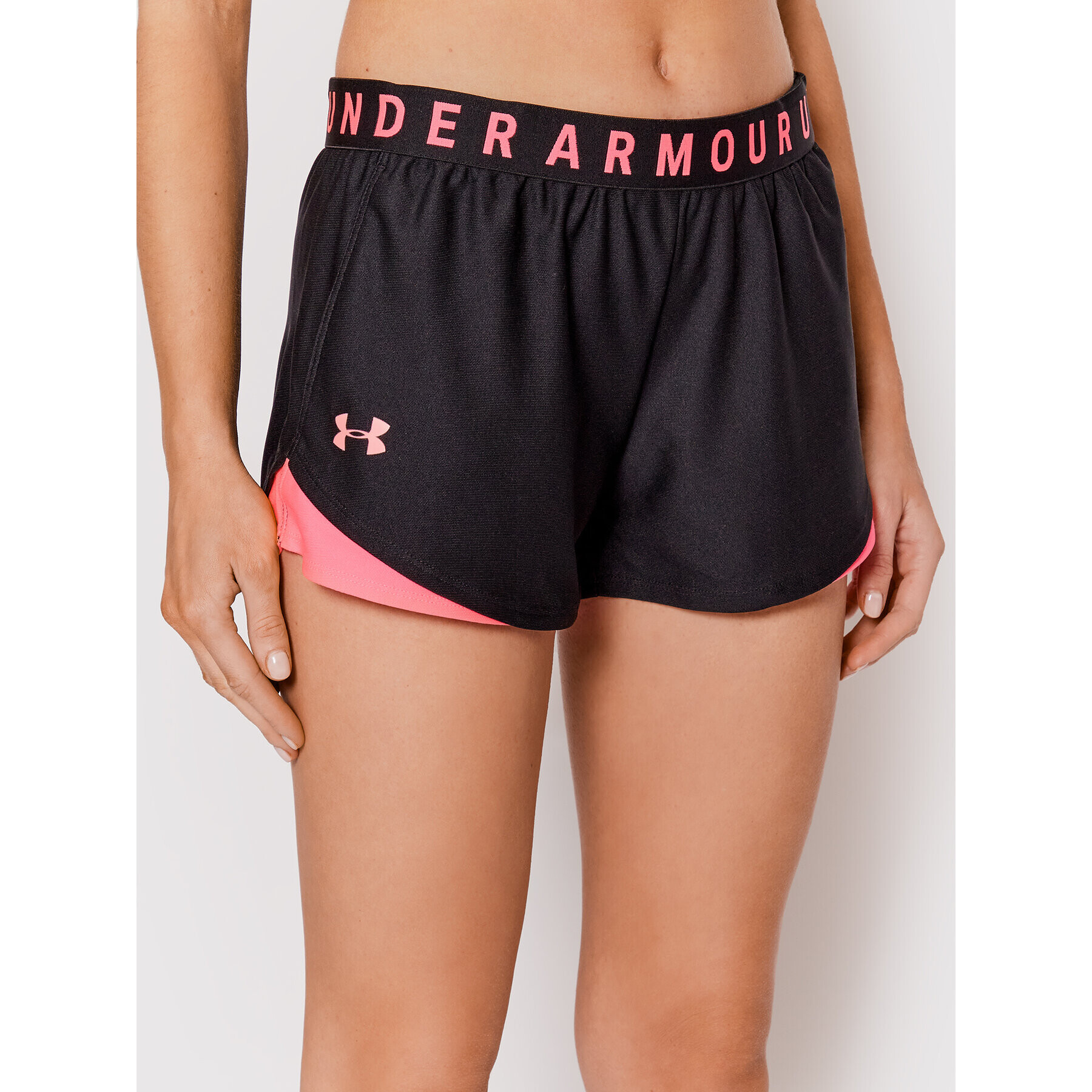 Under Armour Спортни шорти Ua Play Up 3.0 1344552 Черен Loose Fit - Pepit.bg