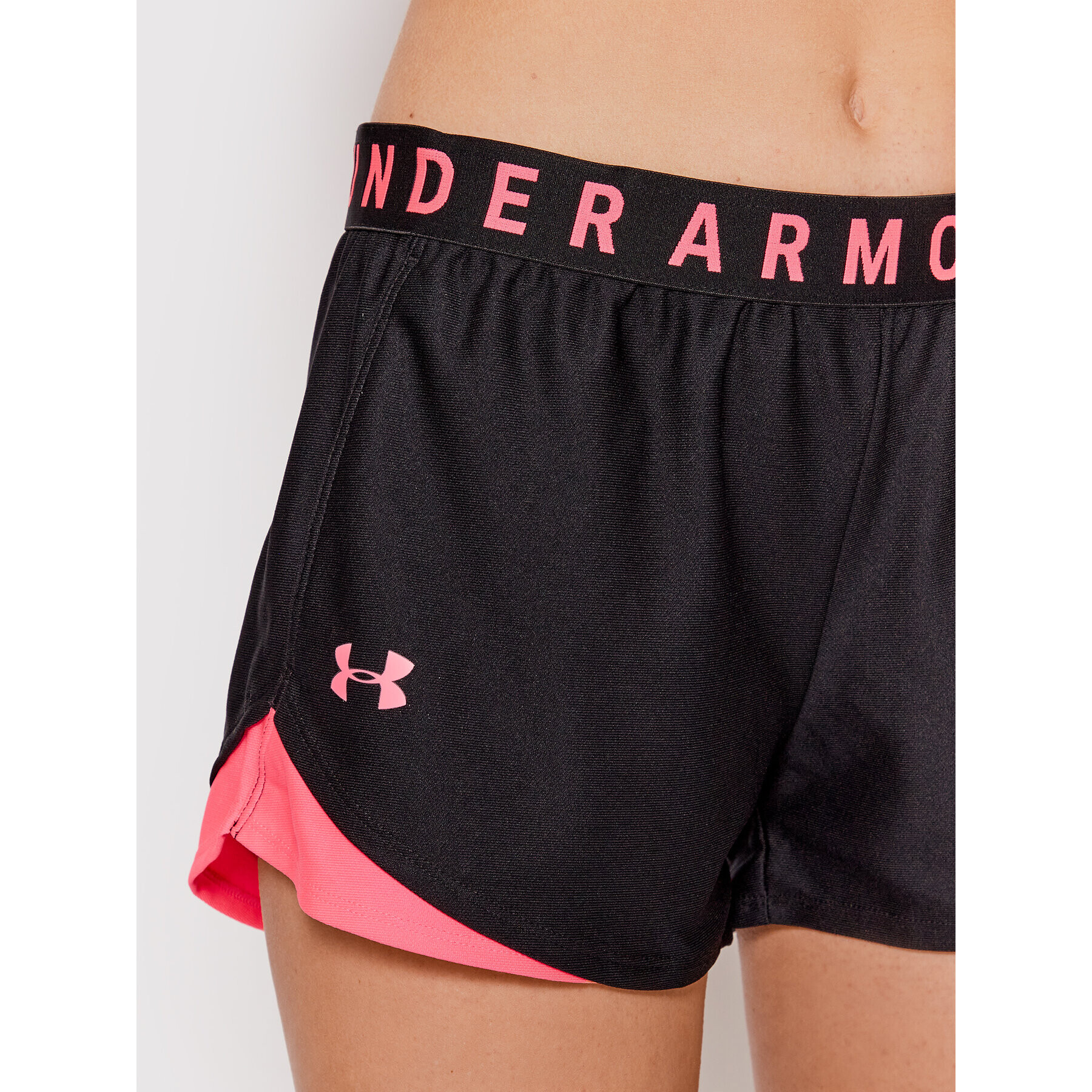 Under Armour Спортни шорти Ua Play Up 3.0 1344552 Черен Loose Fit - Pepit.bg