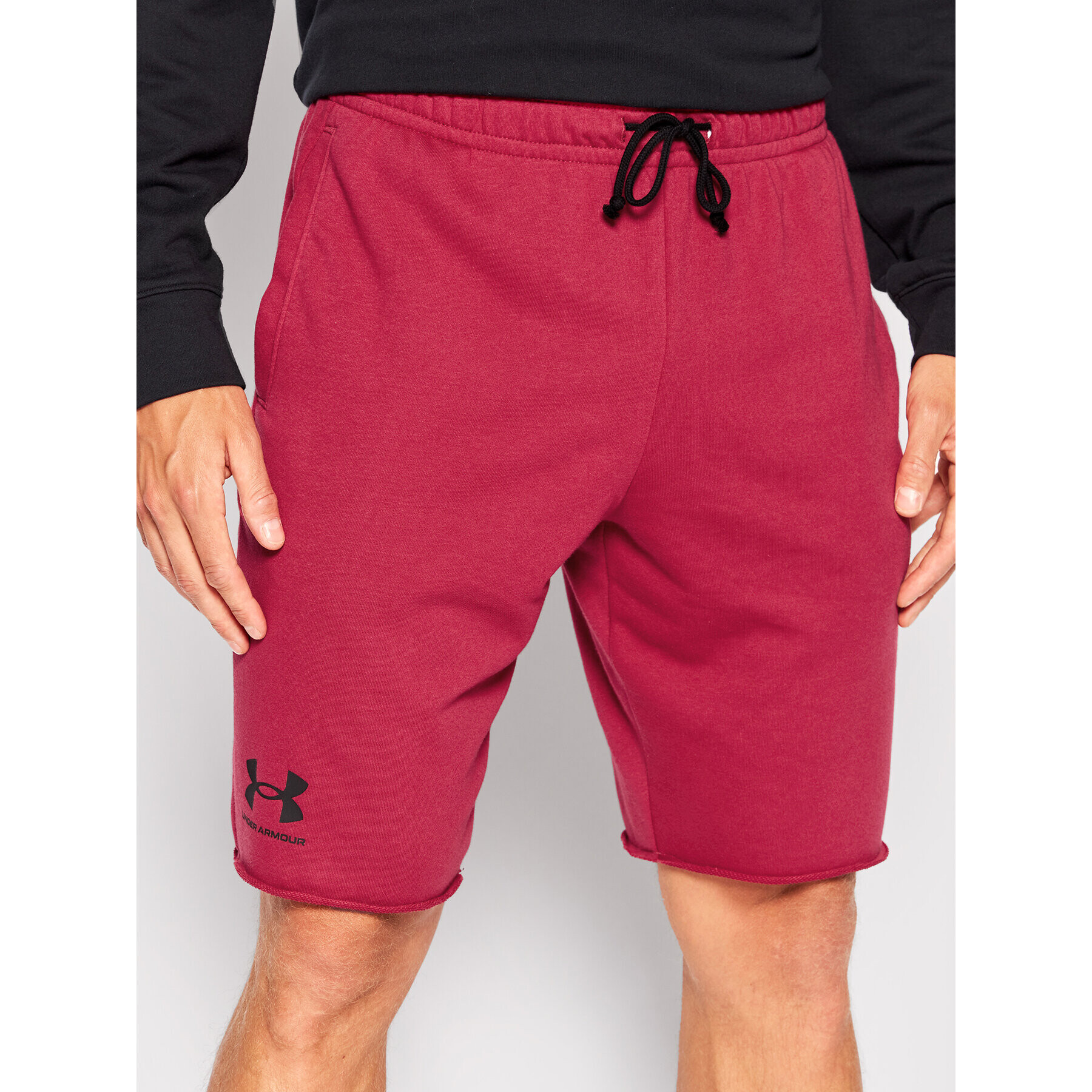 Under Armour Спортни шорти Ua Rival 1361631 Червен Regular Fit - Pepit.bg