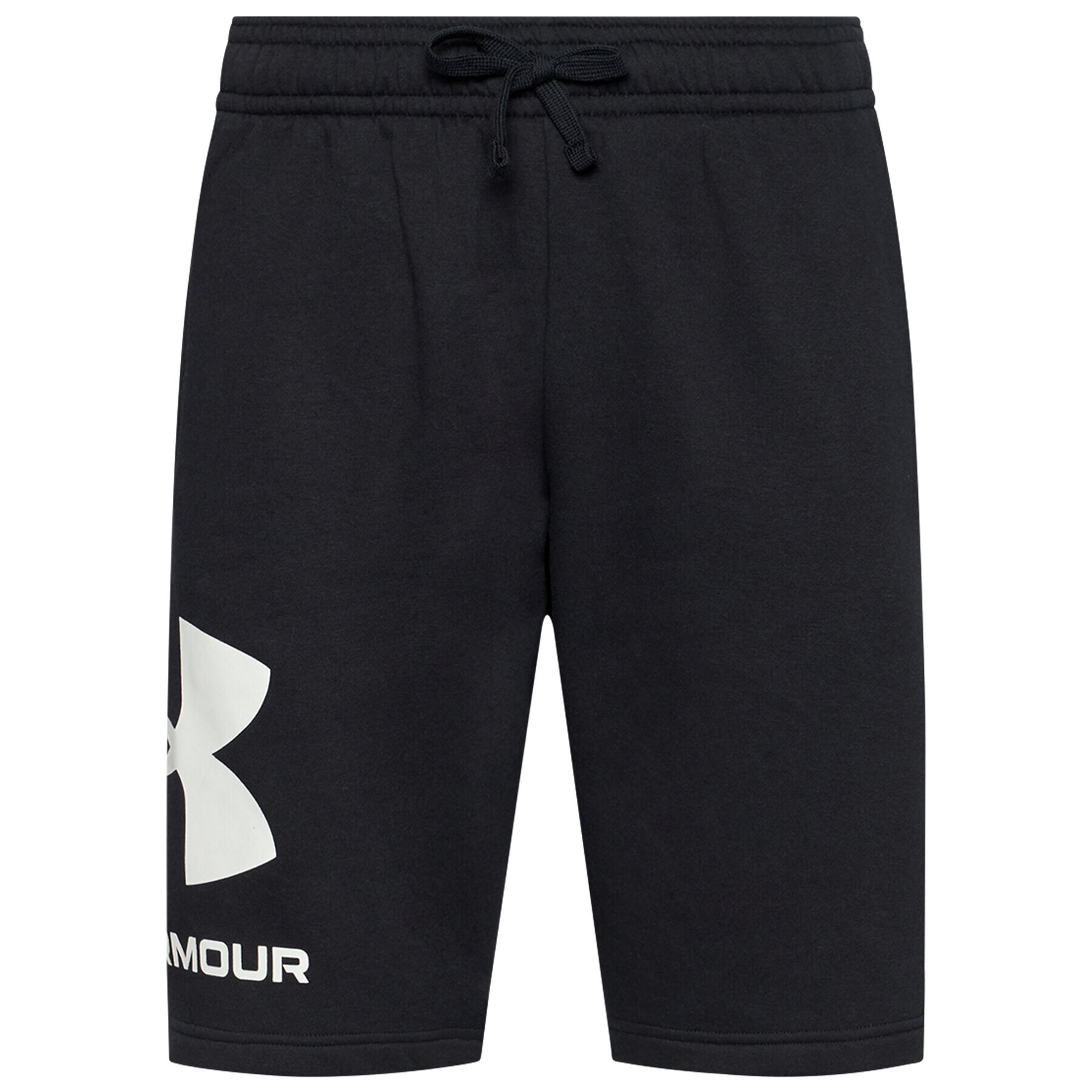 Under Armour Спортни шорти Ua Rival Fleece Big Logo 1357118 Черен Loose Fit - Pepit.bg