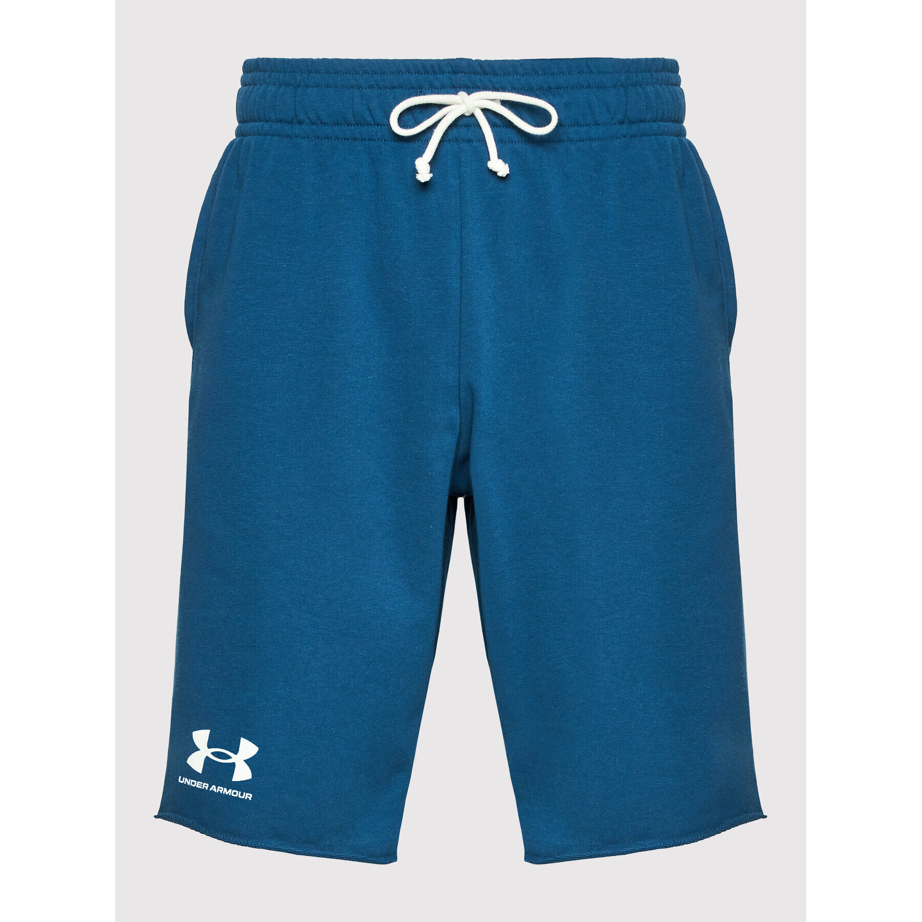 Under Armour Спортни шорти Ua Rival Terry 1361631 Син Regular Fit - Pepit.bg