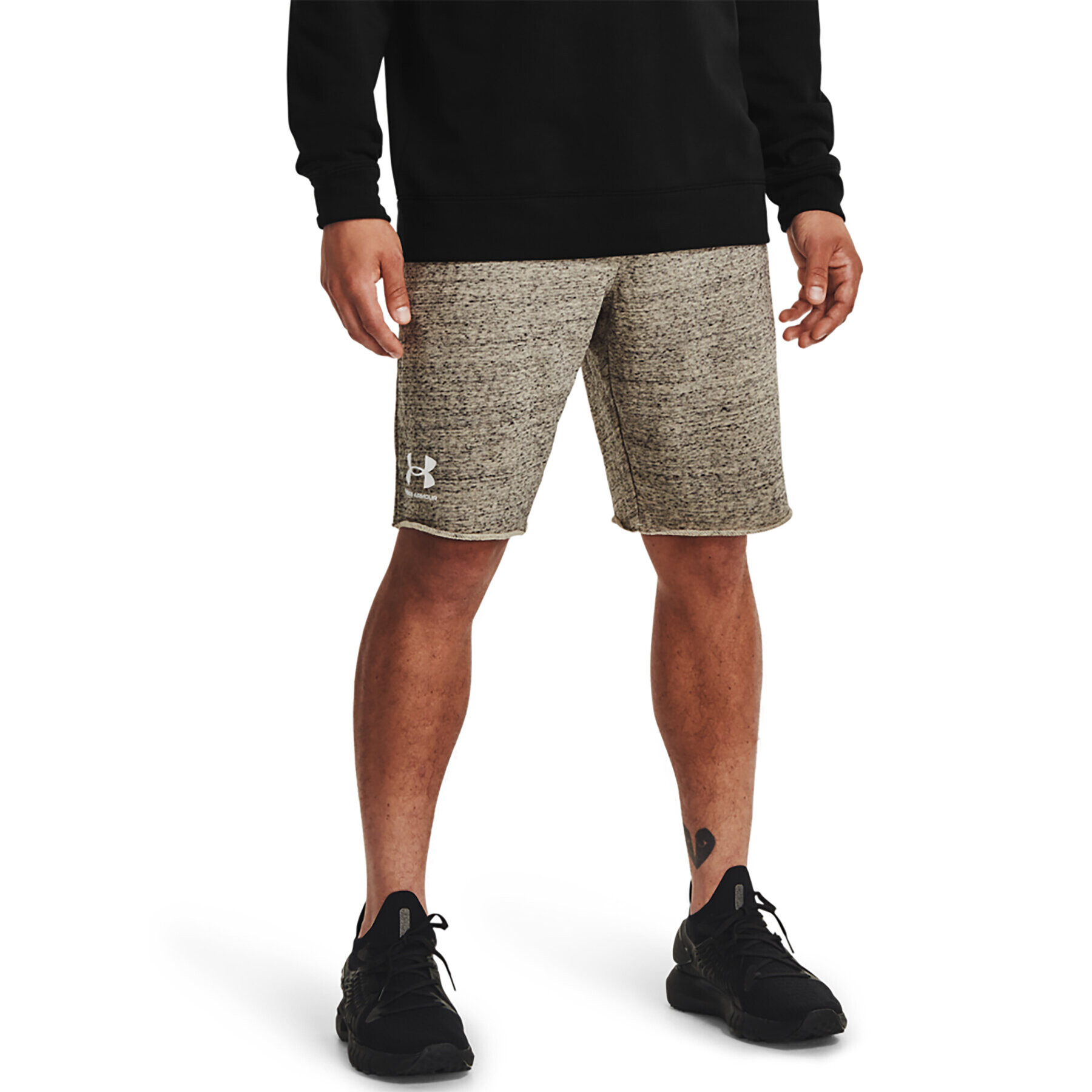 Under Armour Спортни шорти UA RIVAL TERRY SHORT 1361631 Бежов Regular Fit - Pepit.bg