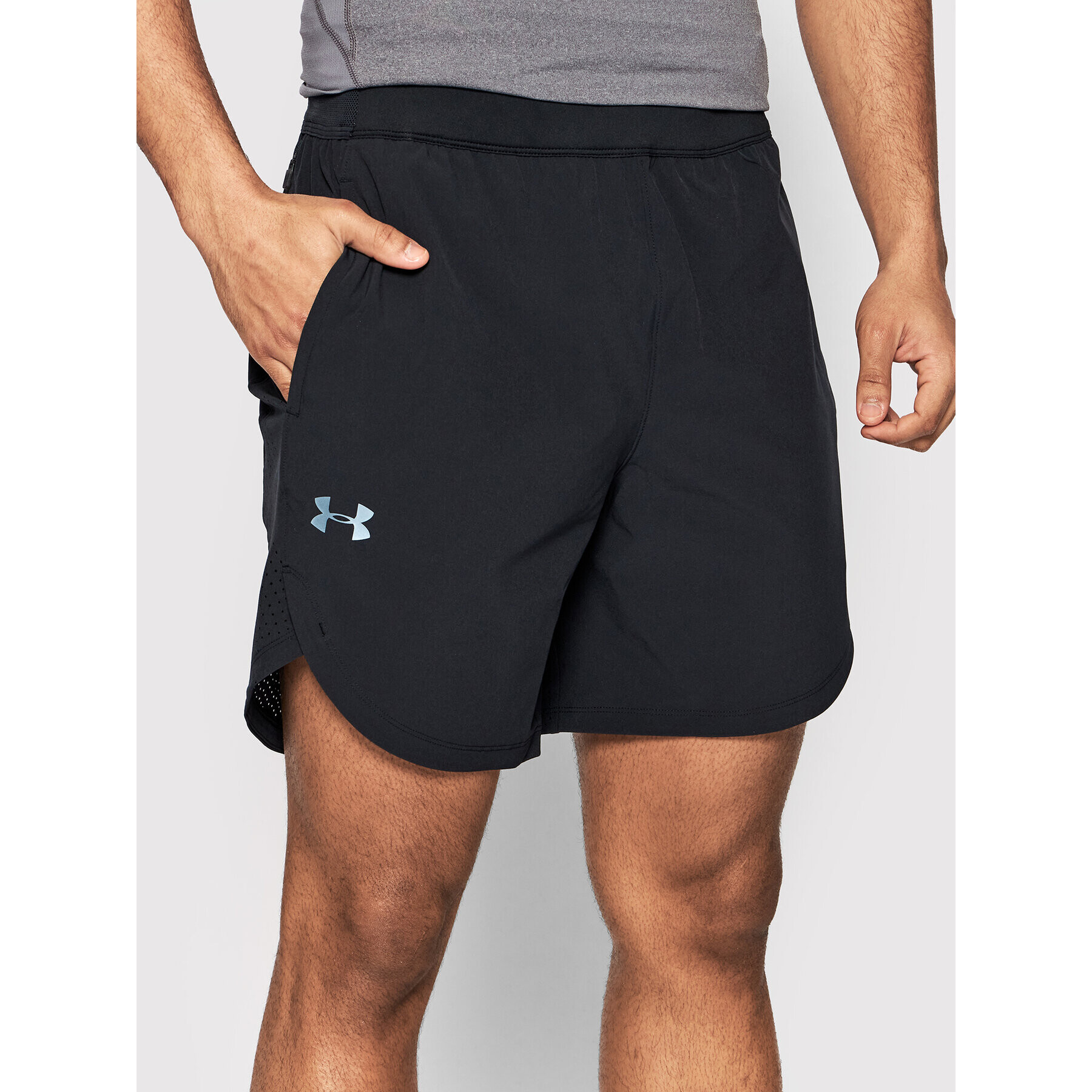 Under Armour Спортни шорти Ua Stretch 1351667 Черен Regular Fit - Pepit.bg