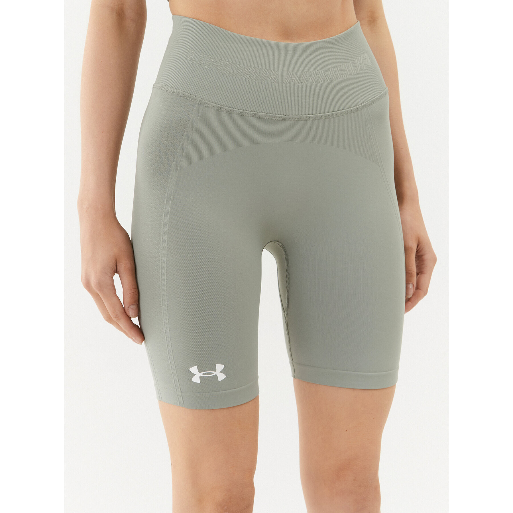 Under Armour Спортни шорти Ua Train Seamless Short 1379151 Зелен Compression Fit - Pepit.bg