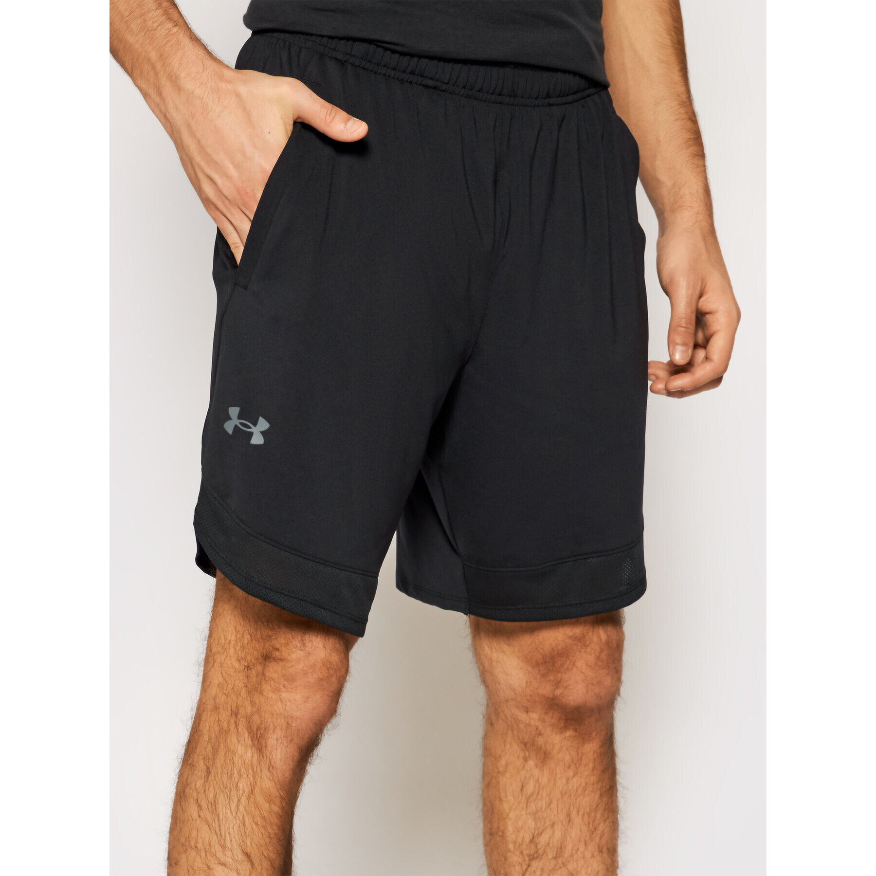 Under Armour Спортни шорти Ua Training Stretch 1356858 Черен Loose Fit - Pepit.bg