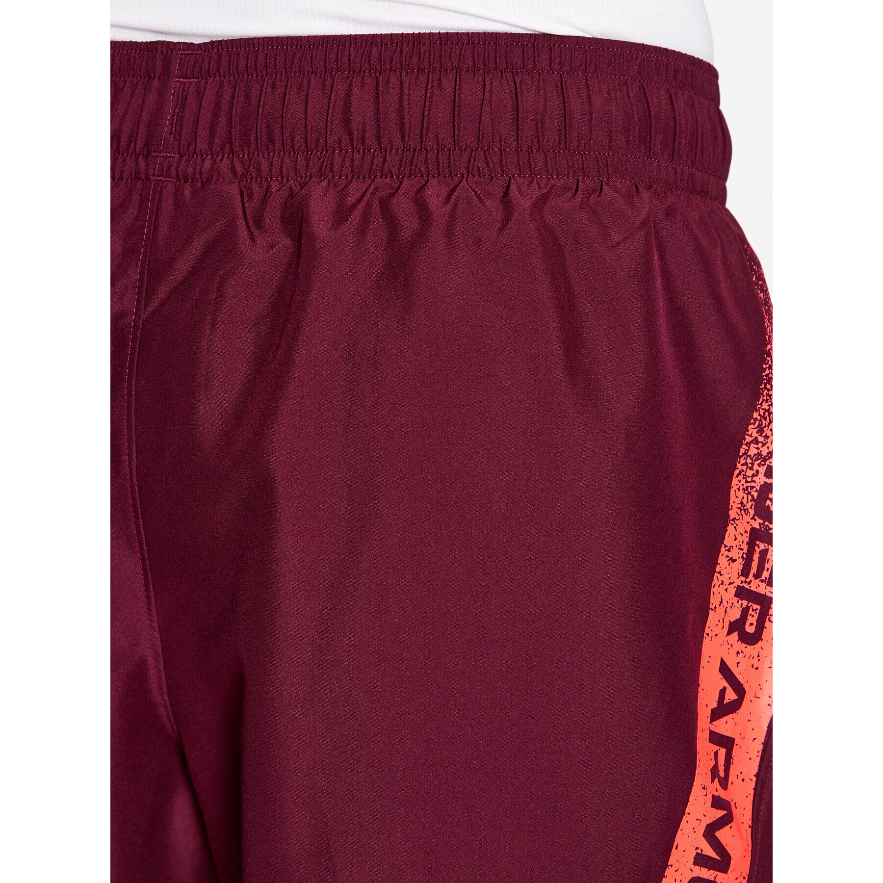 Under Armour Спортни шорти Ua Woven Graphic Shorts 1370388 Бордо Loose Fit - Pepit.bg