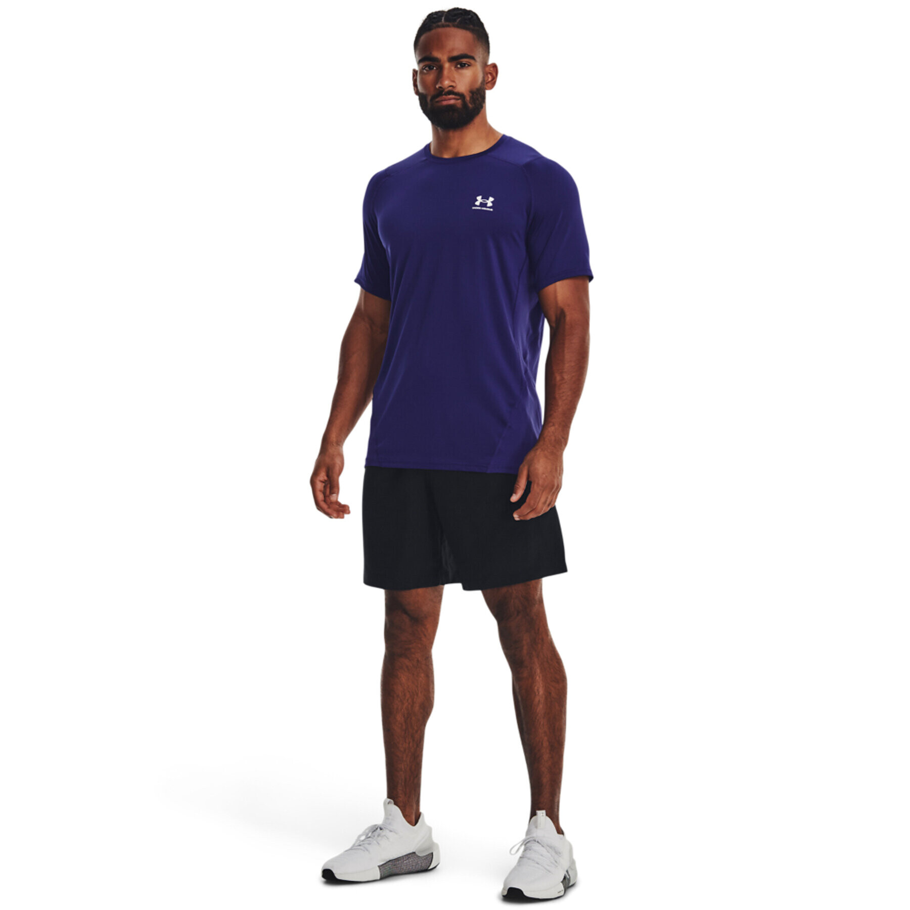 Under Armour Спортни шорти UA Woven Graphic Shorts 1370388 Черен Regular Fit - Pepit.bg