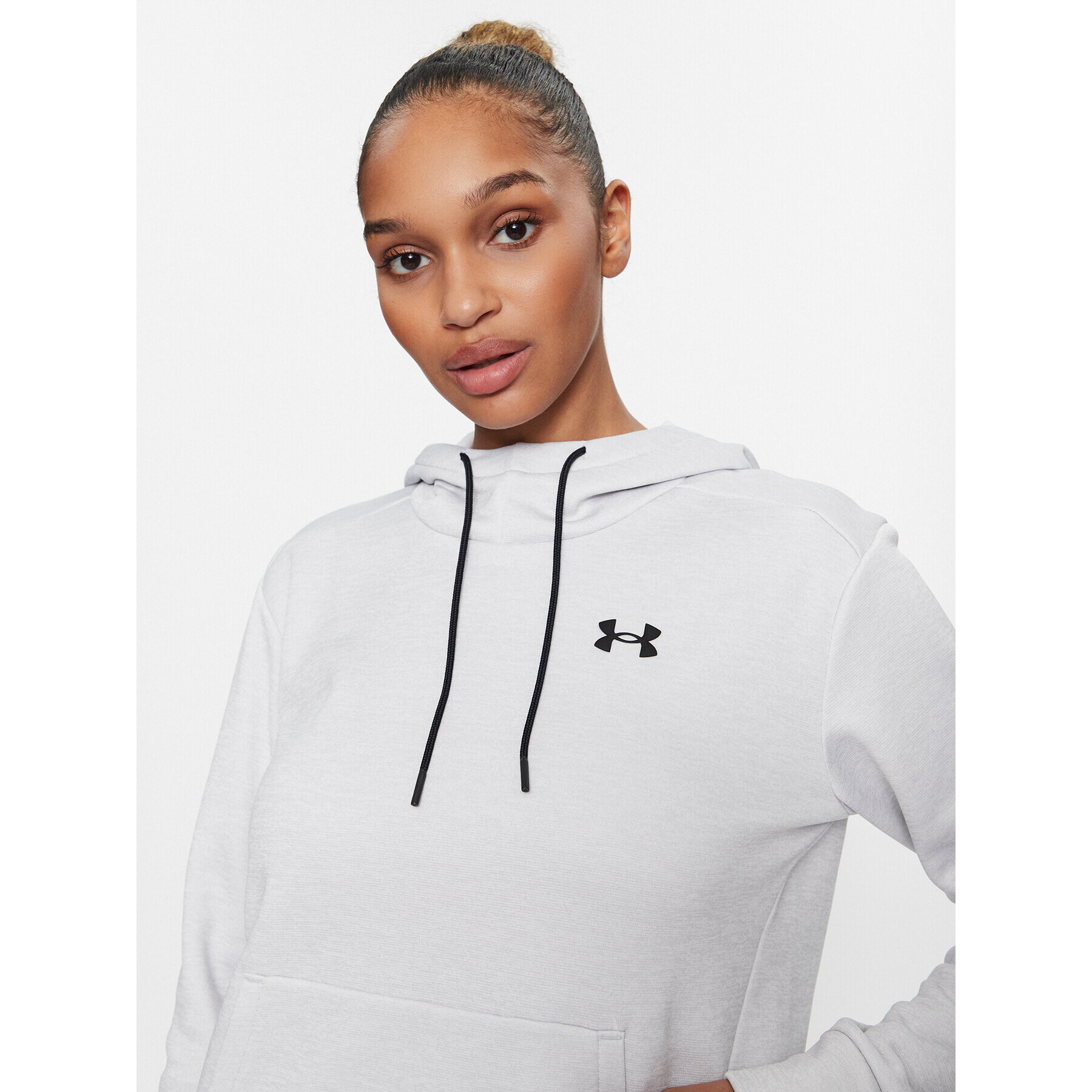 Under Armour Суитшърт Armour Fleece Hoodie 1373055 Сив Loose Fit - Pepit.bg