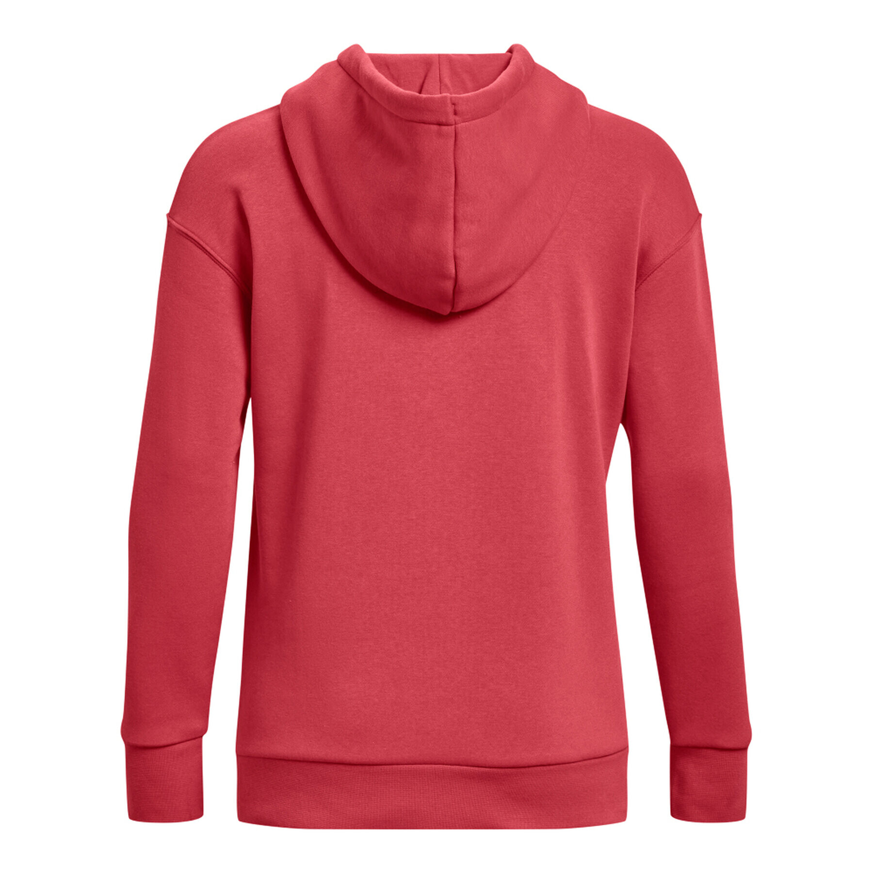 Under Armour Суитшърт Essential Fleece Hoodie 1373033 Червен Regular Fit - Pepit.bg